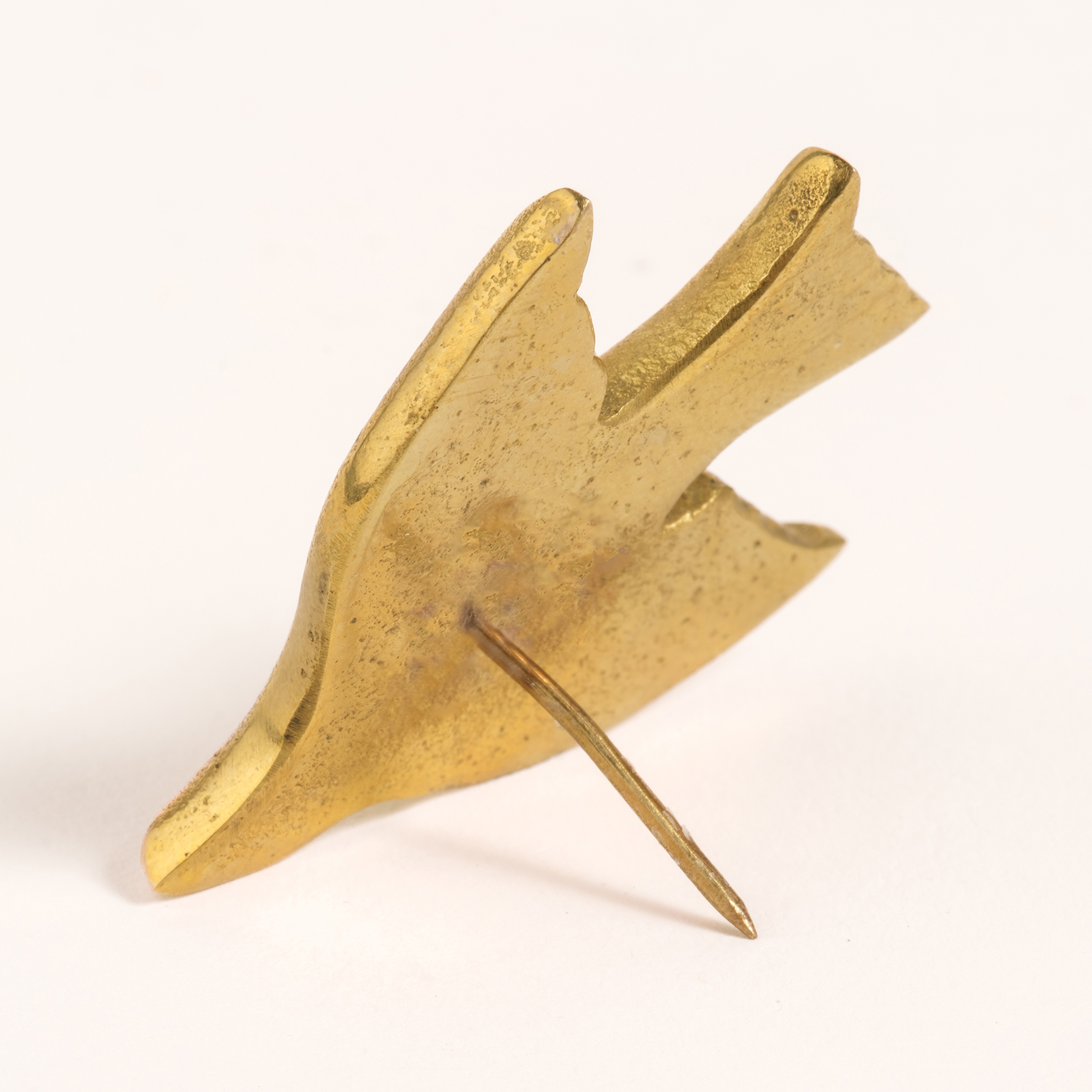 Lotus Pirinç Pirinç Dekoratif Obje 4x3.5 Cm