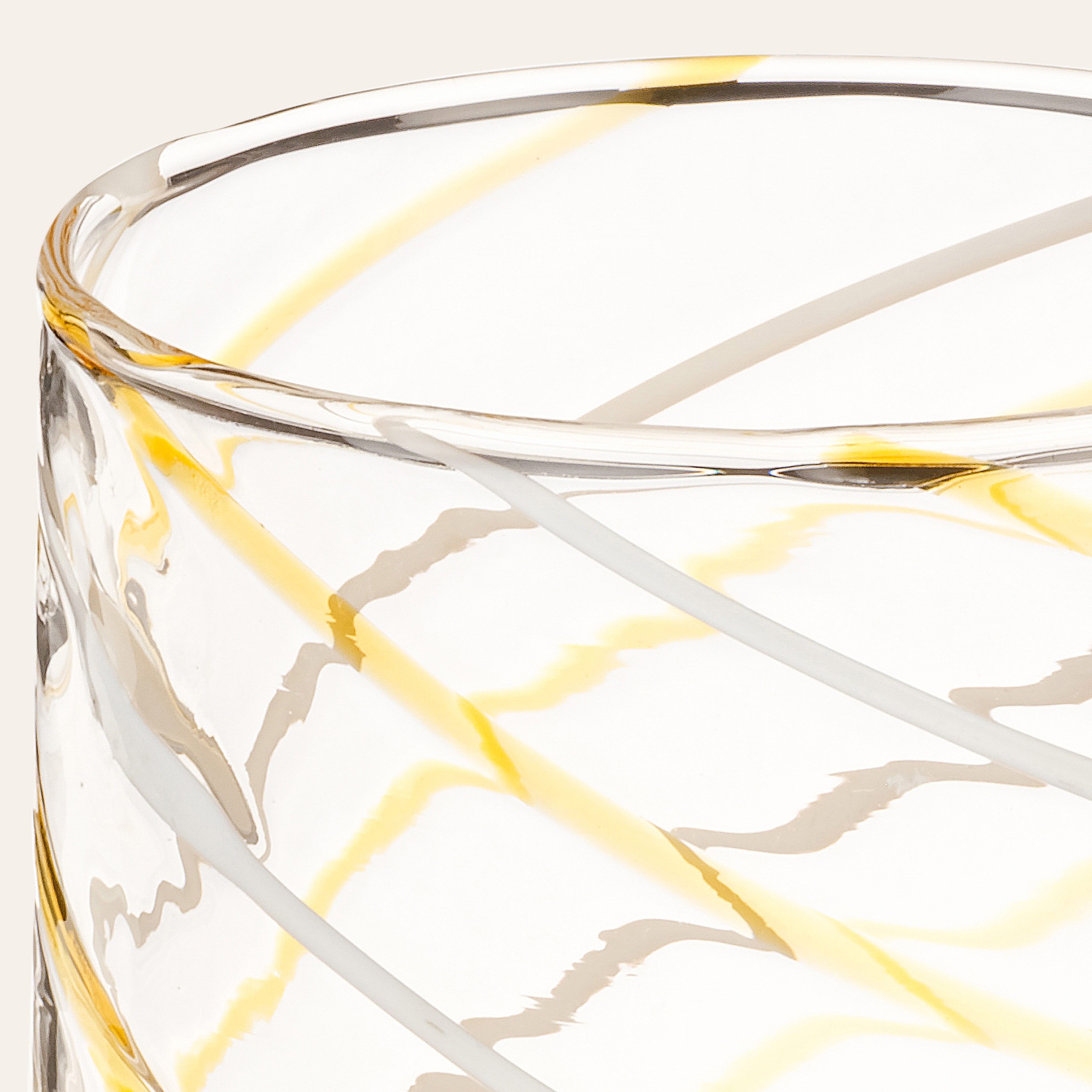 Nanjıng Borosilikat Cam Diş Fırçalık 8x8x10 Cm Renkli