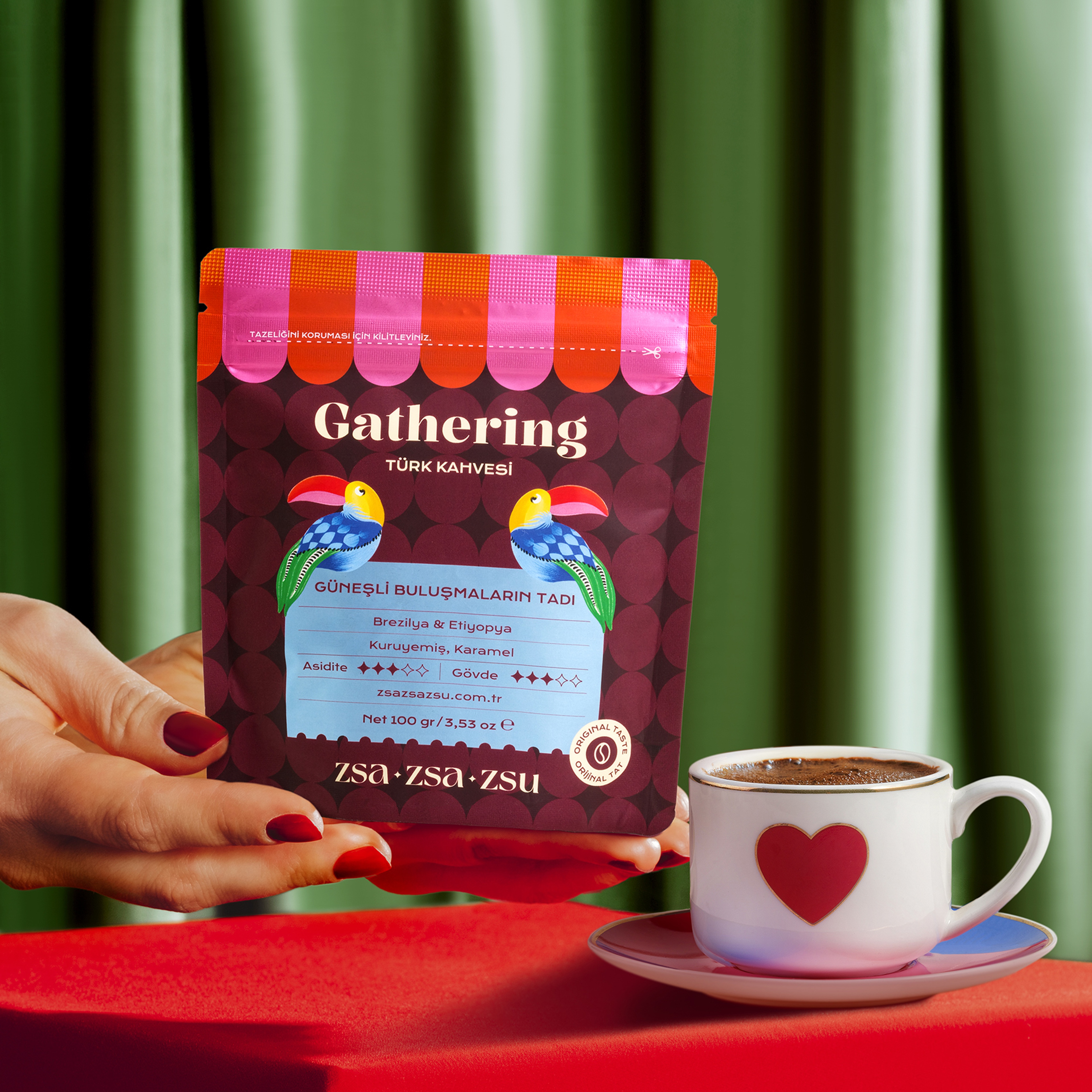 Gatherıng - Türk Kahvesi Paket 100 Gr