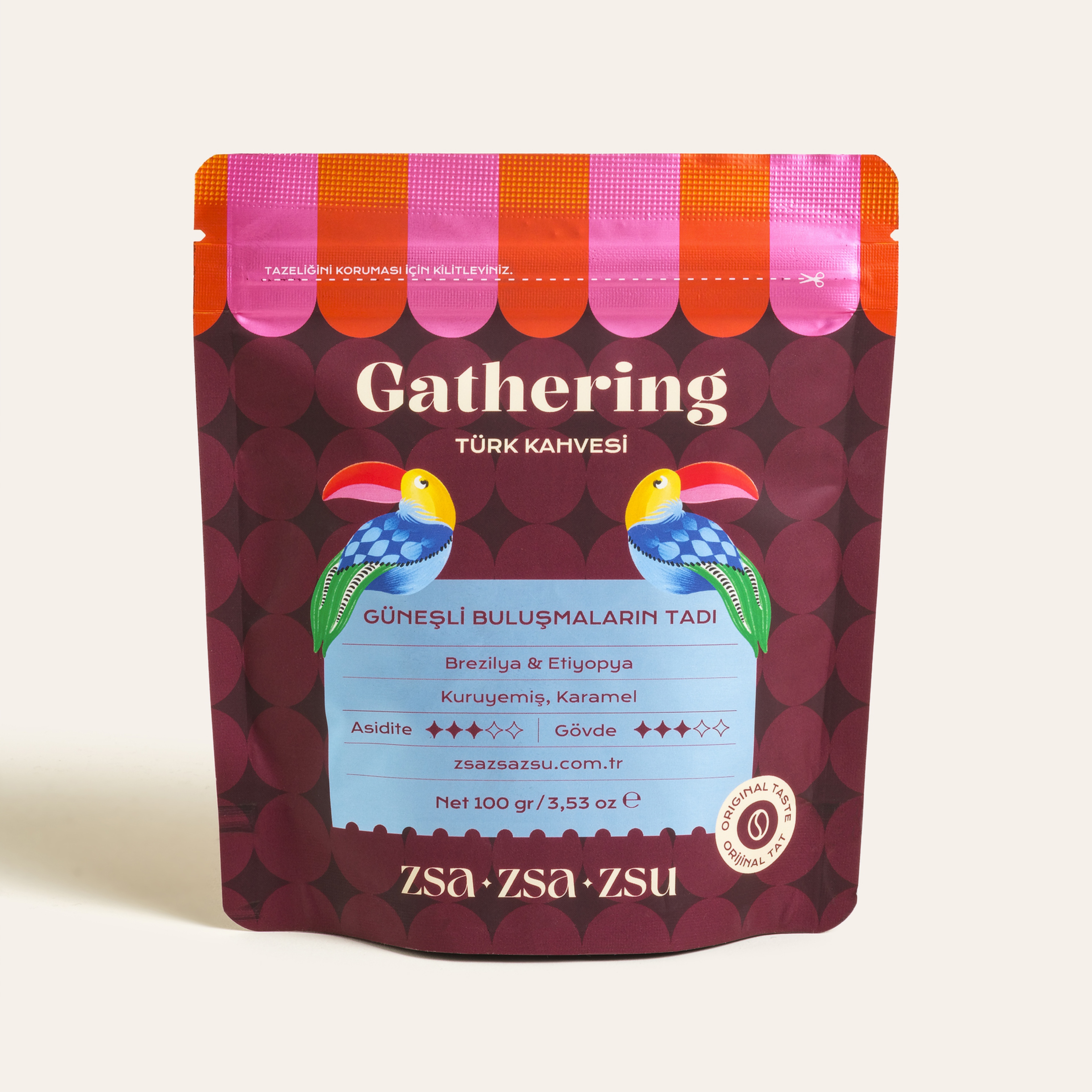 Gatherıng - Türk Kahvesi Paket 100 Gr