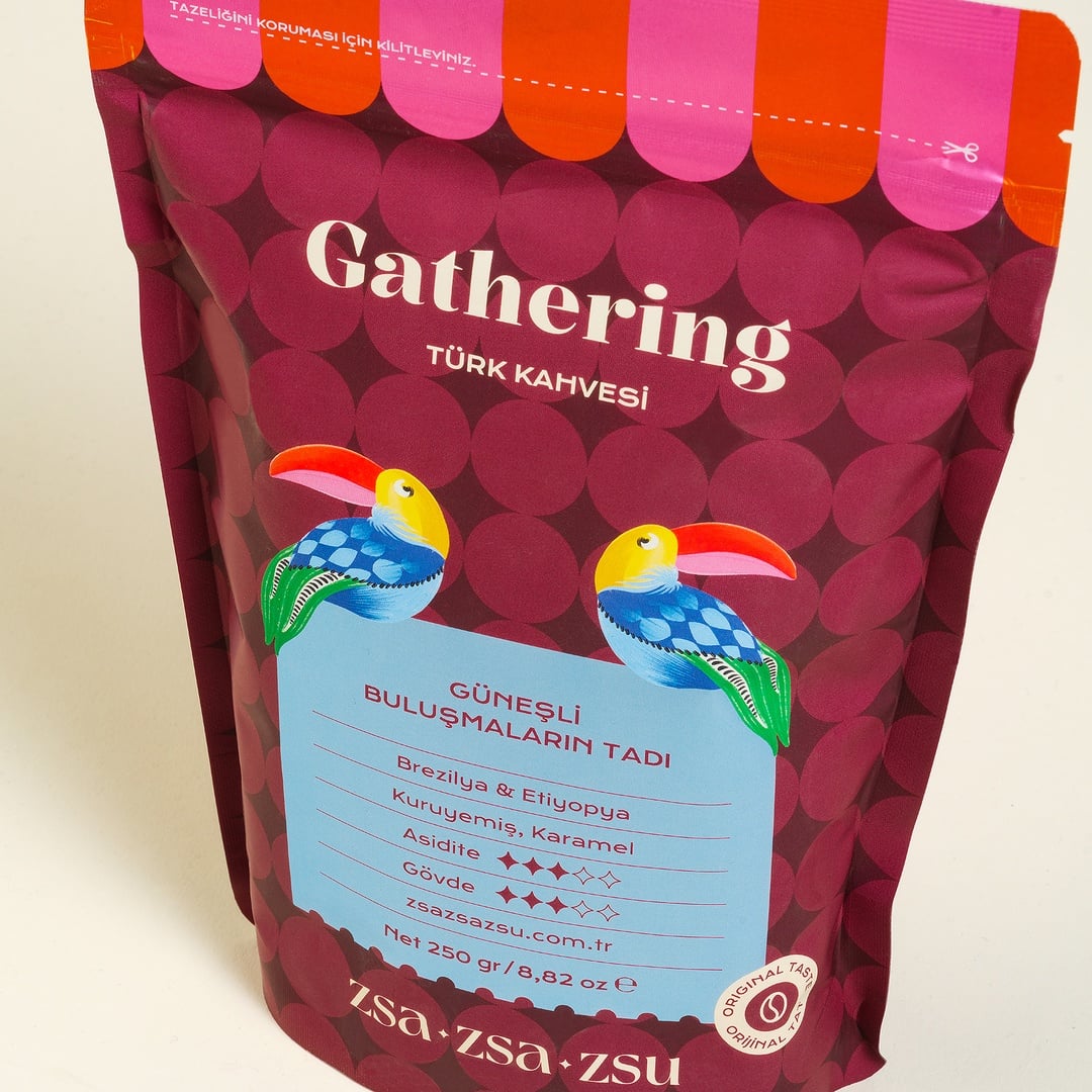 Gatherıng - Türk Kahvesi Paket 250 Gr