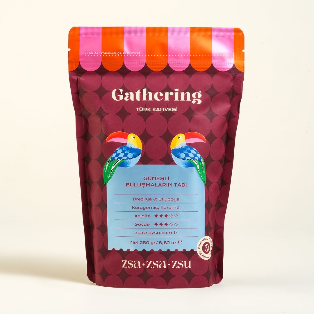 Gatherıng - Türk Kahvesi Paket 250 Gr