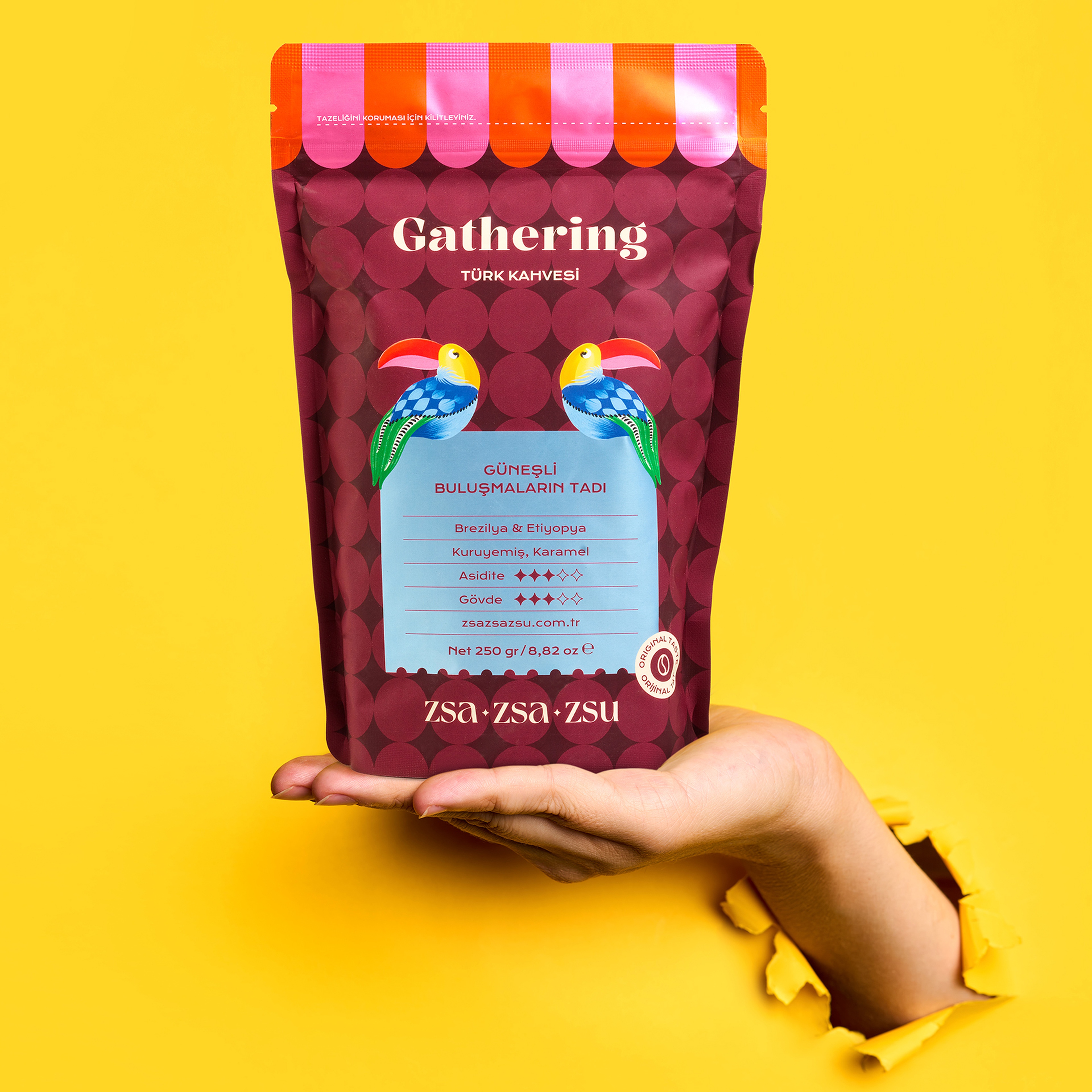 Gatherıng - Türk Kahvesi Paket 250 Gr