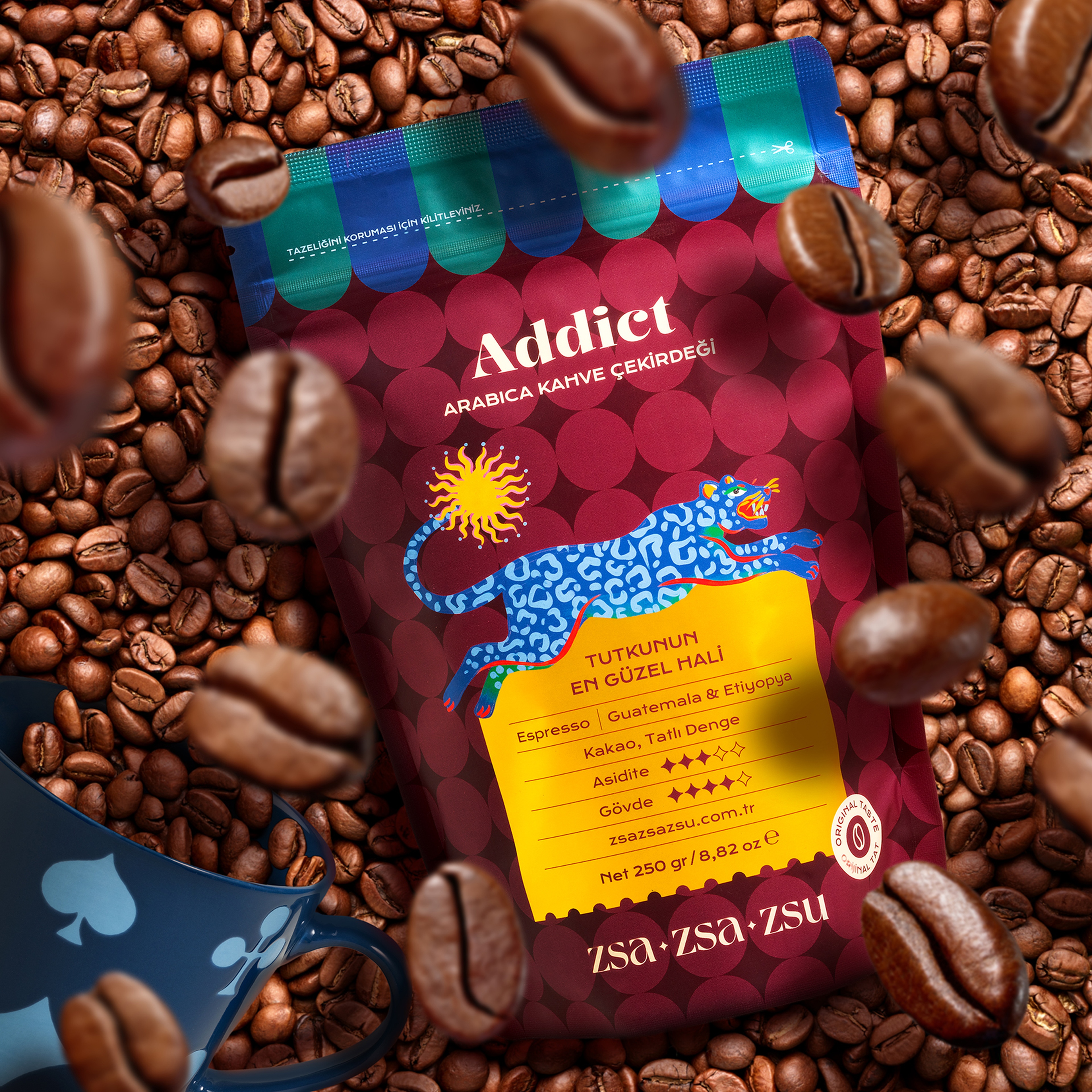 Addıct - Arabica Kahve Paketi 250 Gr