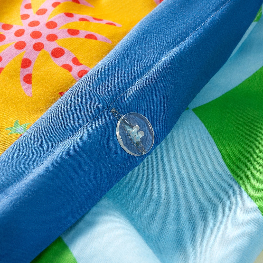 Lahor Yeşil Pamuk Saten Nevresim Seti