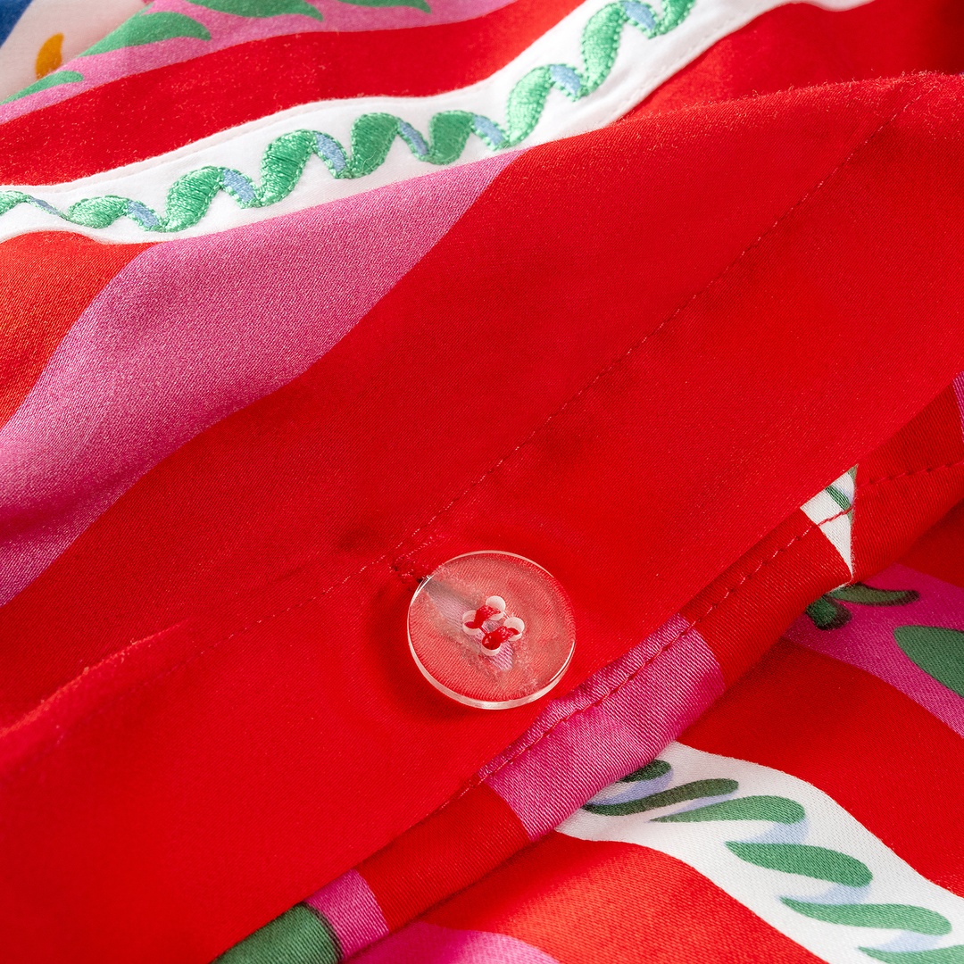 Lahor Renkli E.kıng Sıze Pamuk Saten Nevresim Seti