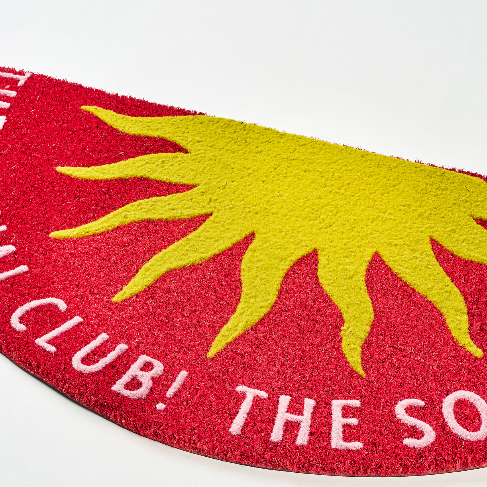 Kerala Coır Kapı Önü Paspası 40x80 Cm Sarı