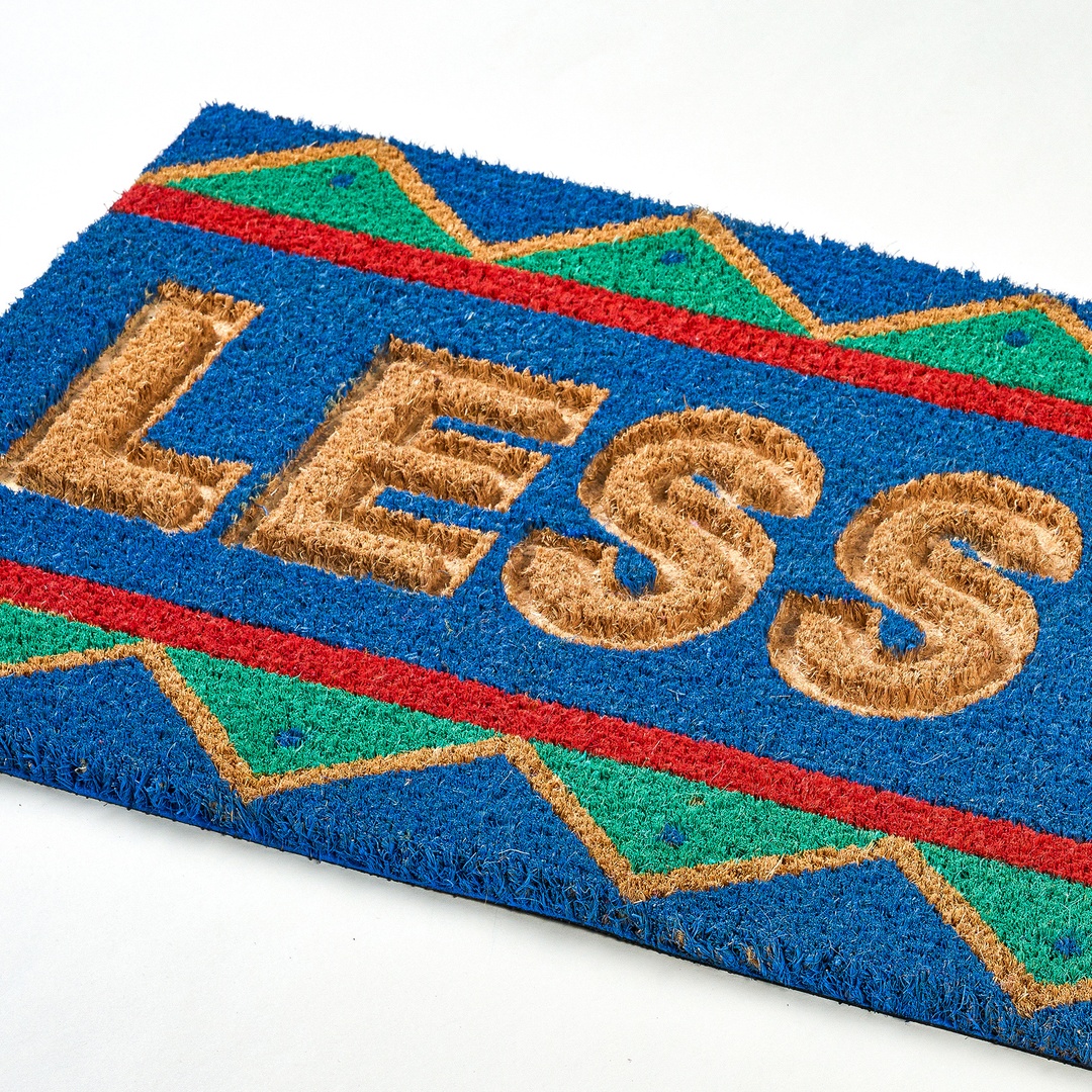 Kerala Coır Kapı Önü Paspası 35x100 Cm Mavi