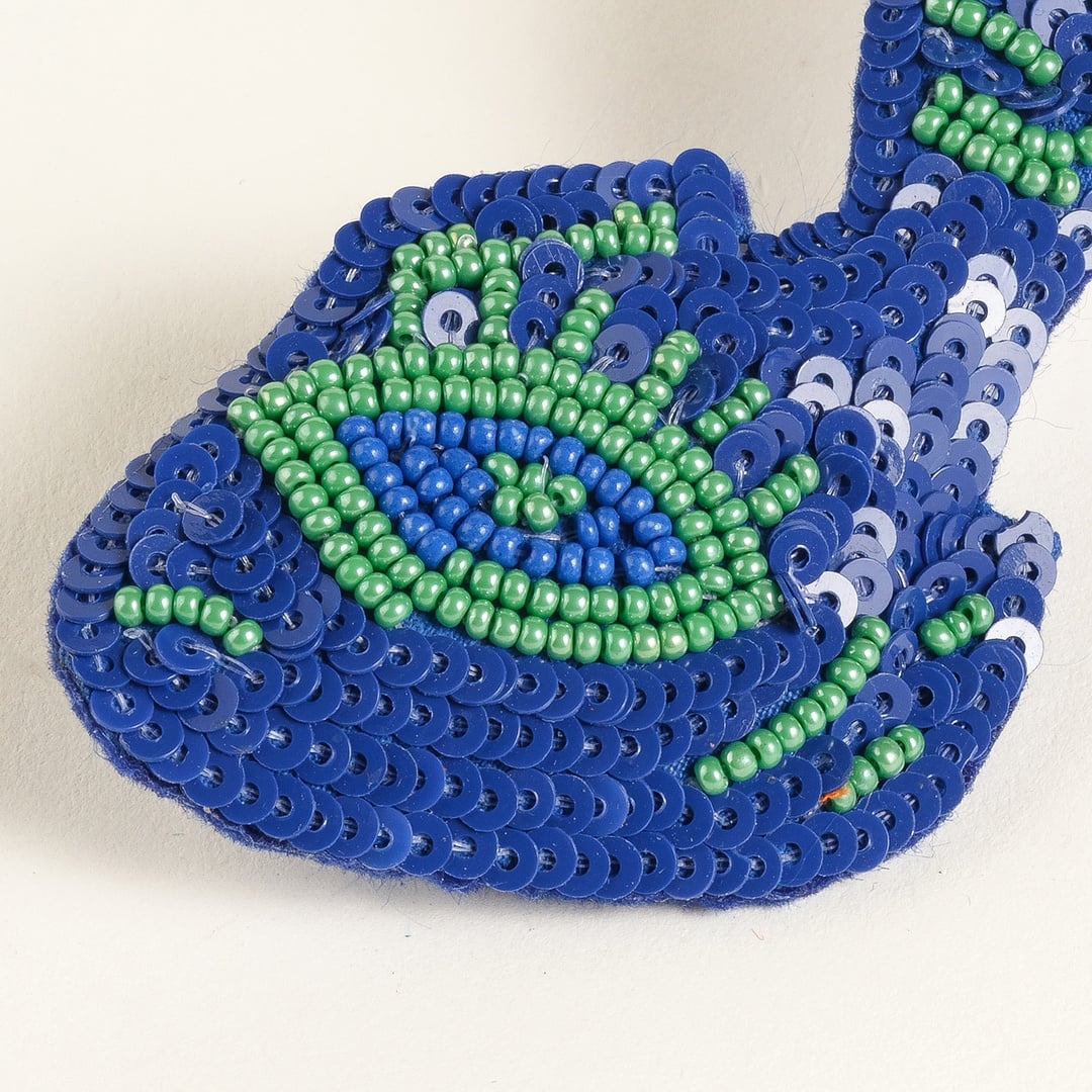 Dadrı Broş 4x9 Cm Renkli