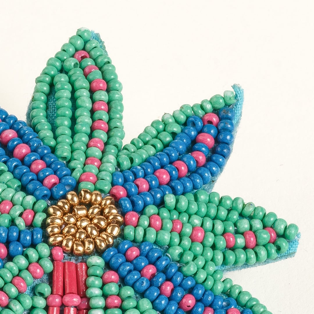 Dadrı Broş 6x7 Cm Renkli