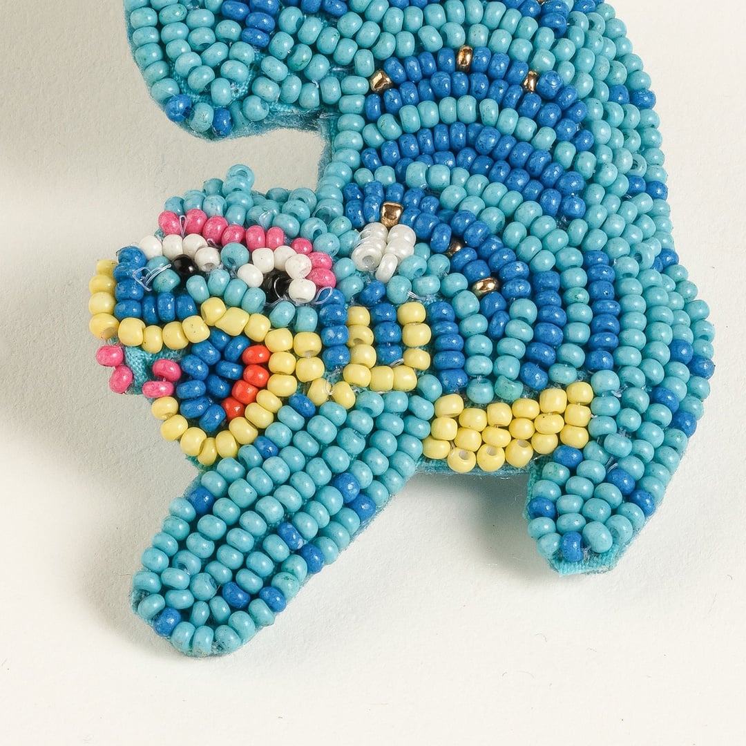 Dadrı Broş 5x10 Cm Renkli
