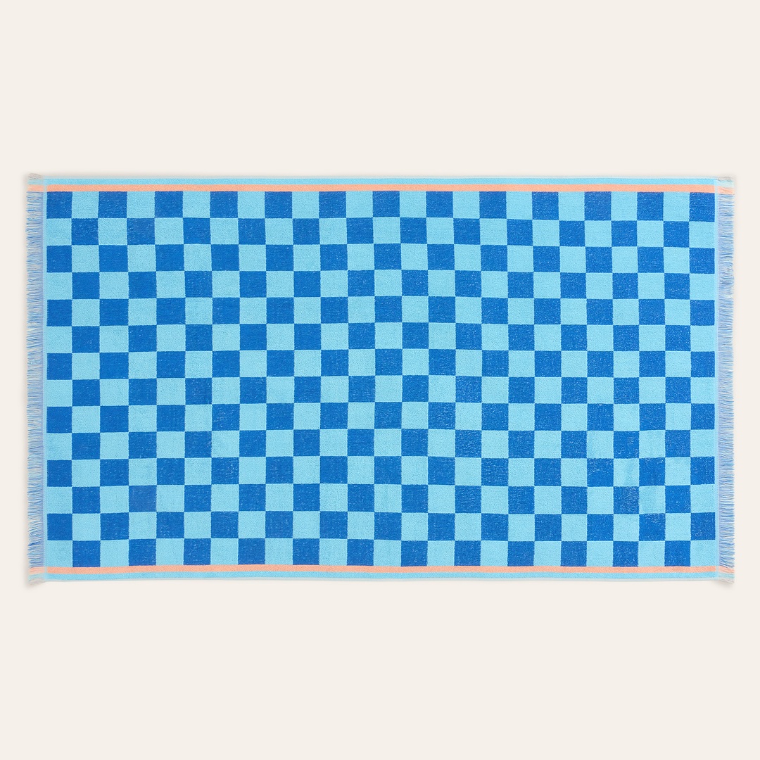 Vıseu Mavi Plaj Havlusu 90x150 Cm