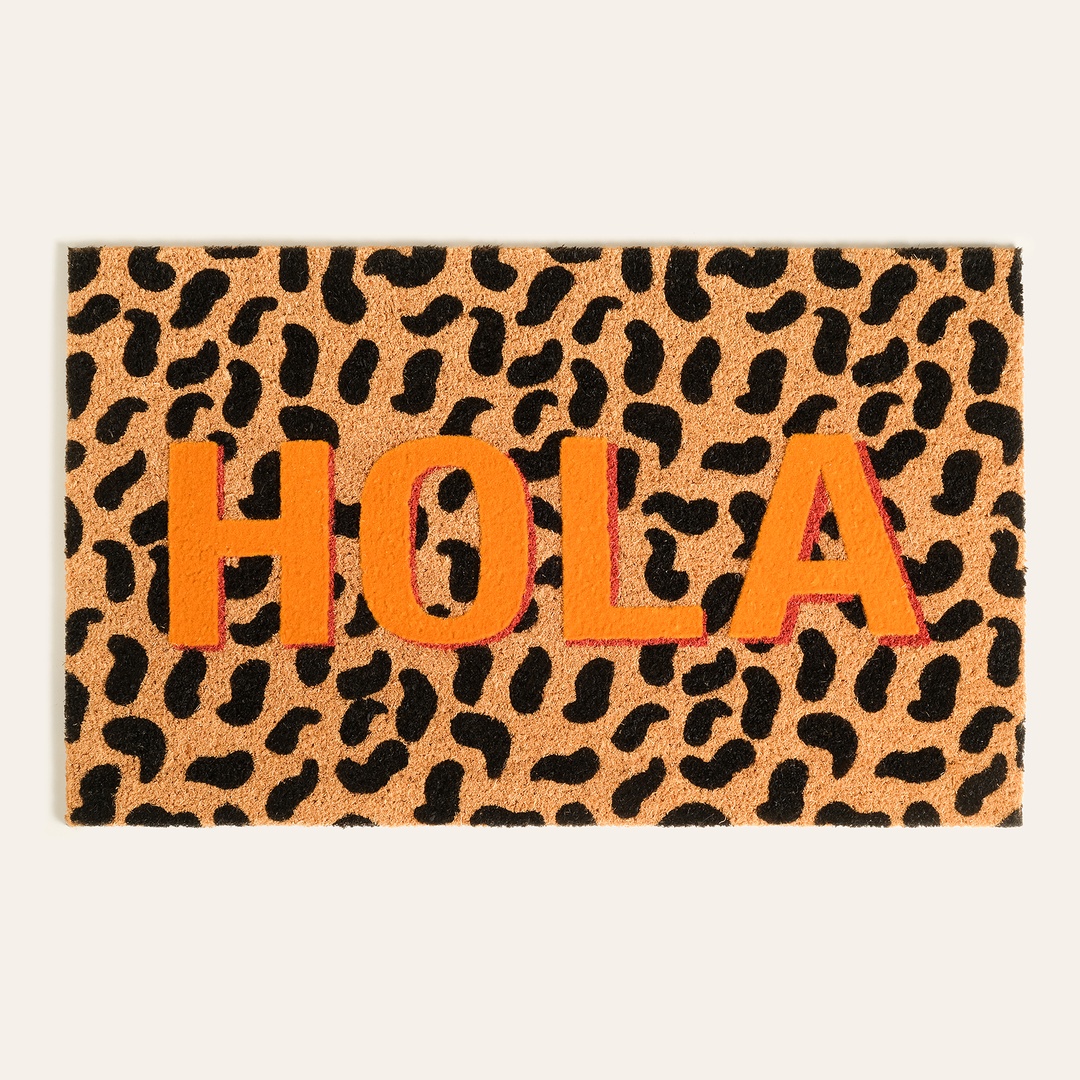 Kerala Coır Kapı Önü Paspası 45x75 Cm Sarı