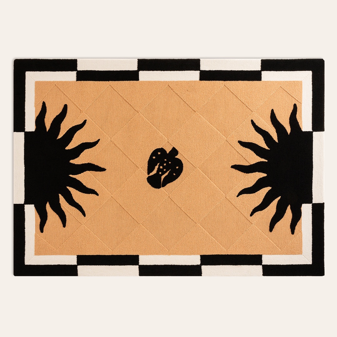 Laxıa Rölyef Polyester Halı 160x230 Cm Bej