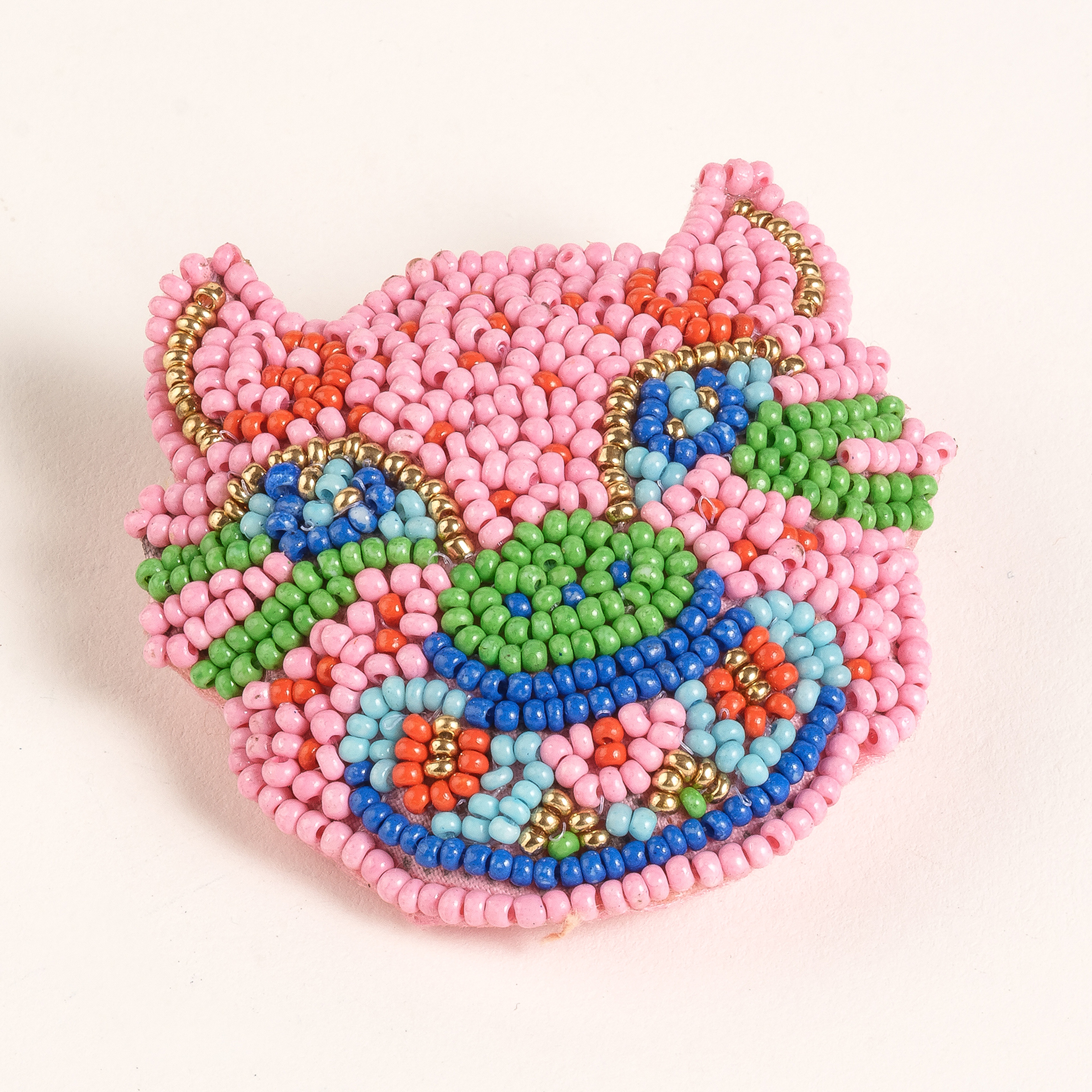 Dadrı Broş 6x6 Cm Pembe