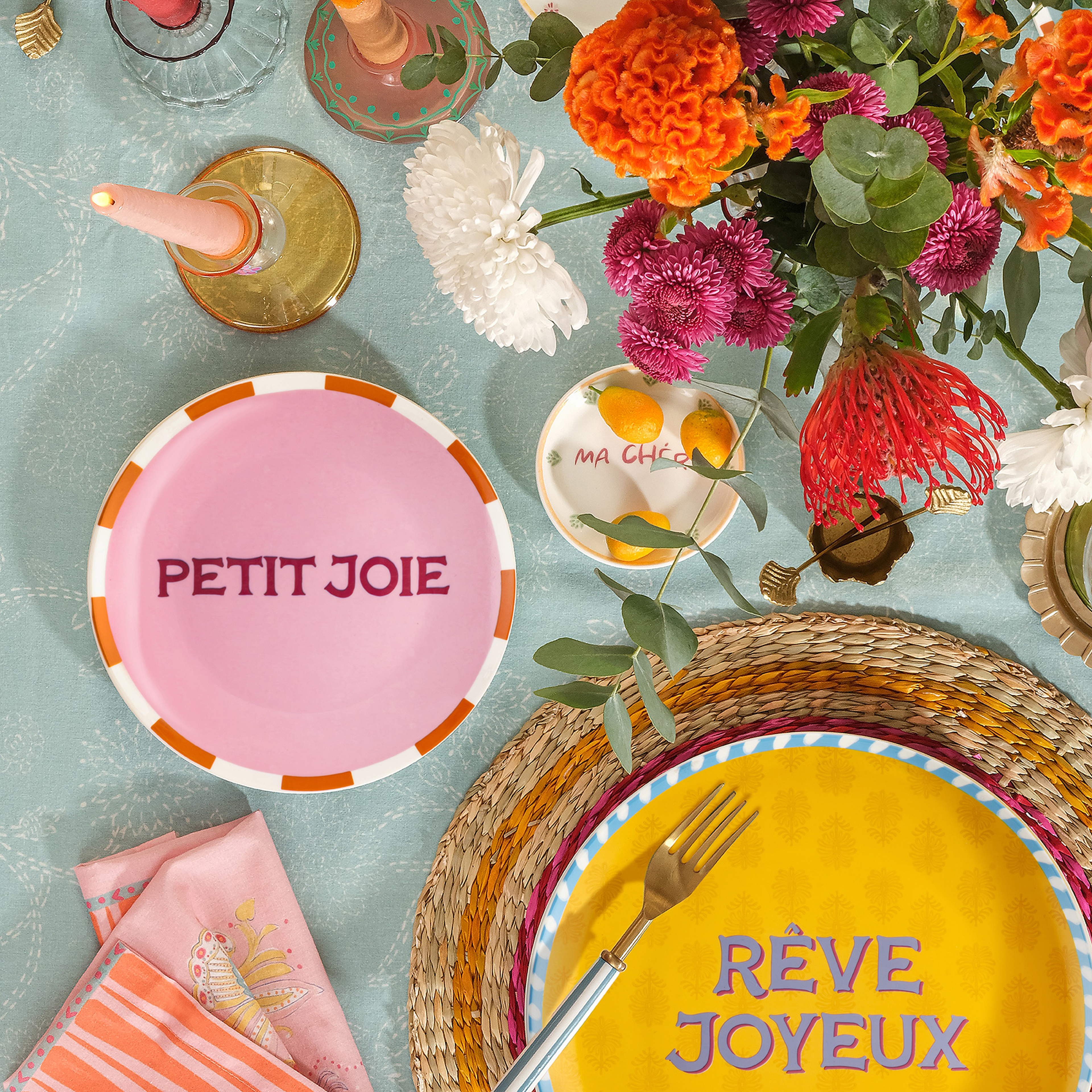 Luohu Porselen Tabak 15 Cm Pembe