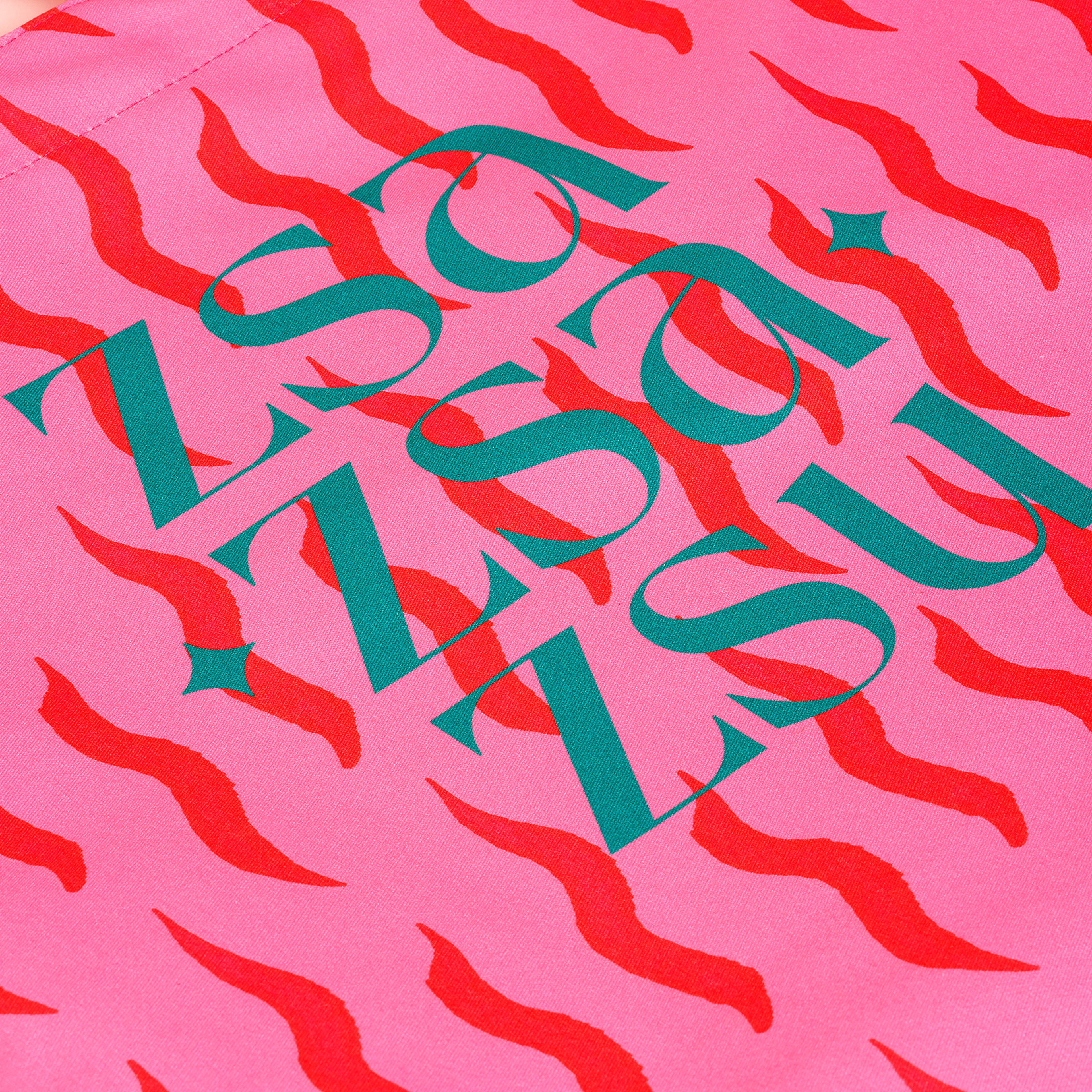 Marmara Dijital Baskılı Pamuk Omuz Çantası 40x40 Cm Pembe