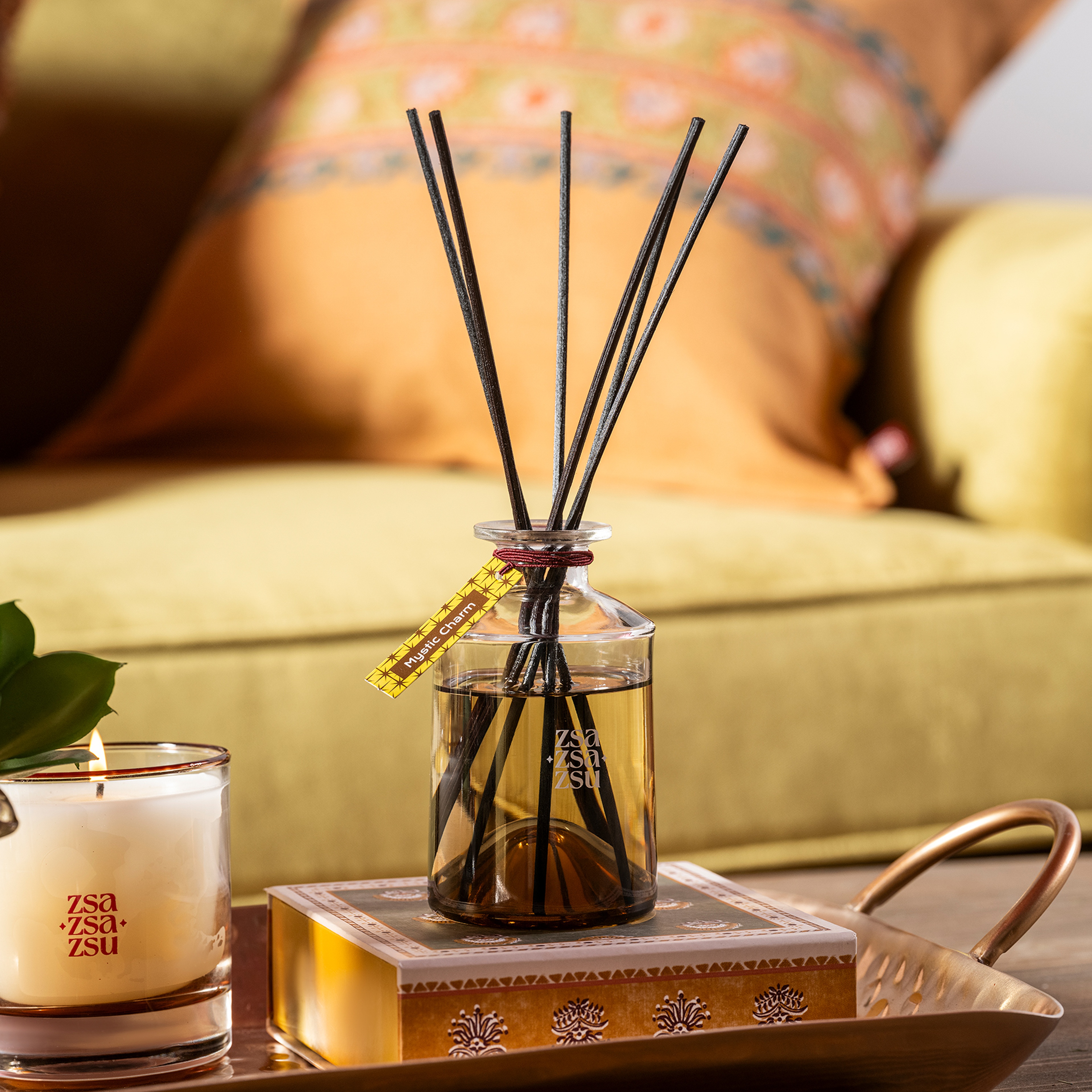 Mystıc Charm - Çubuklu Oda Kokusu 190 Ml Kahverengi