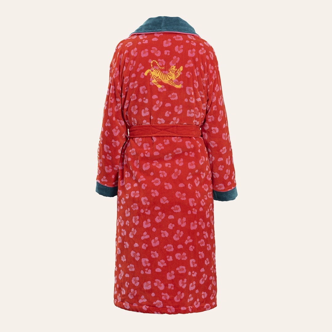 Tabea Pembe - Kırmızı Bornoz