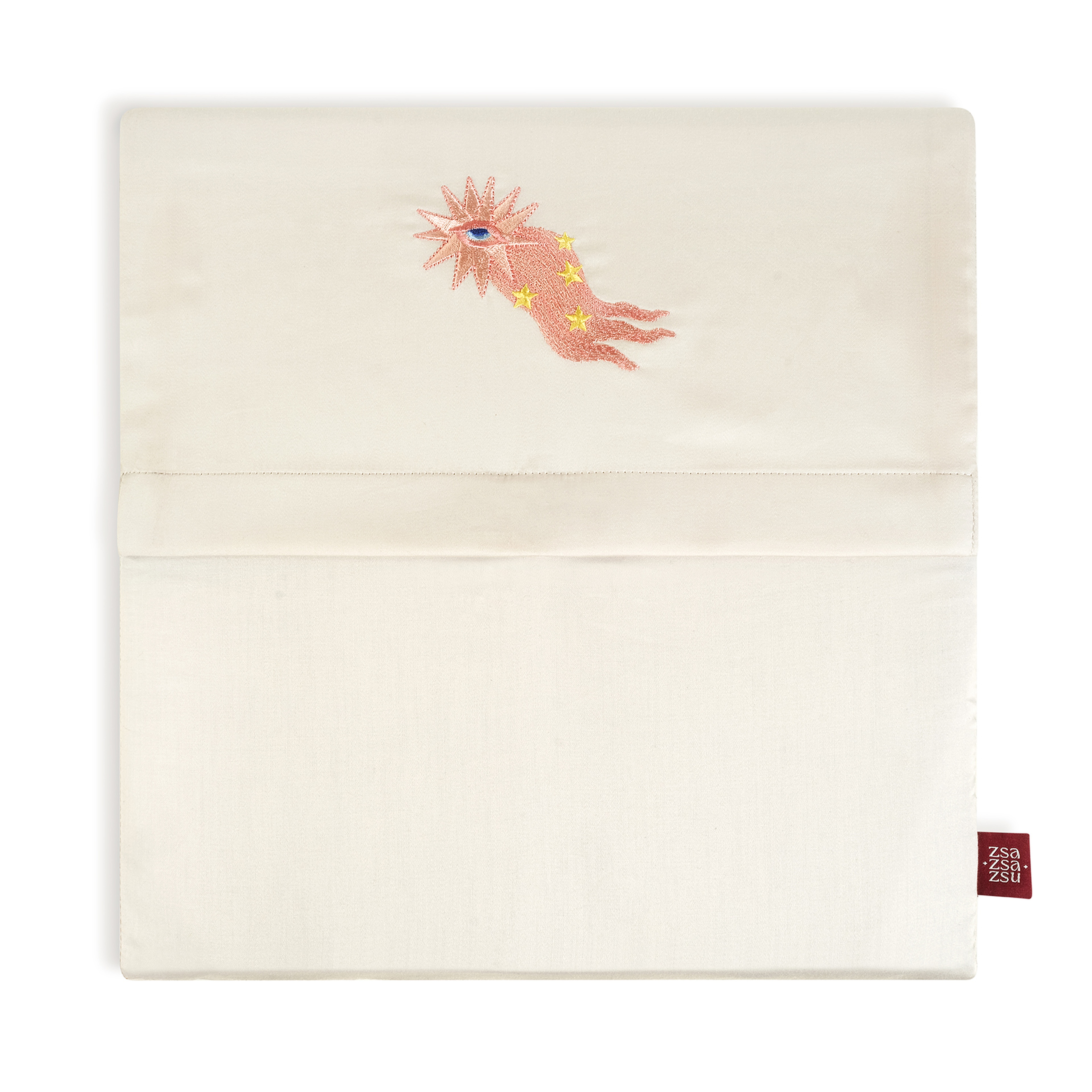 Lahor Mavi Pamuk Saten Nevresim Seti