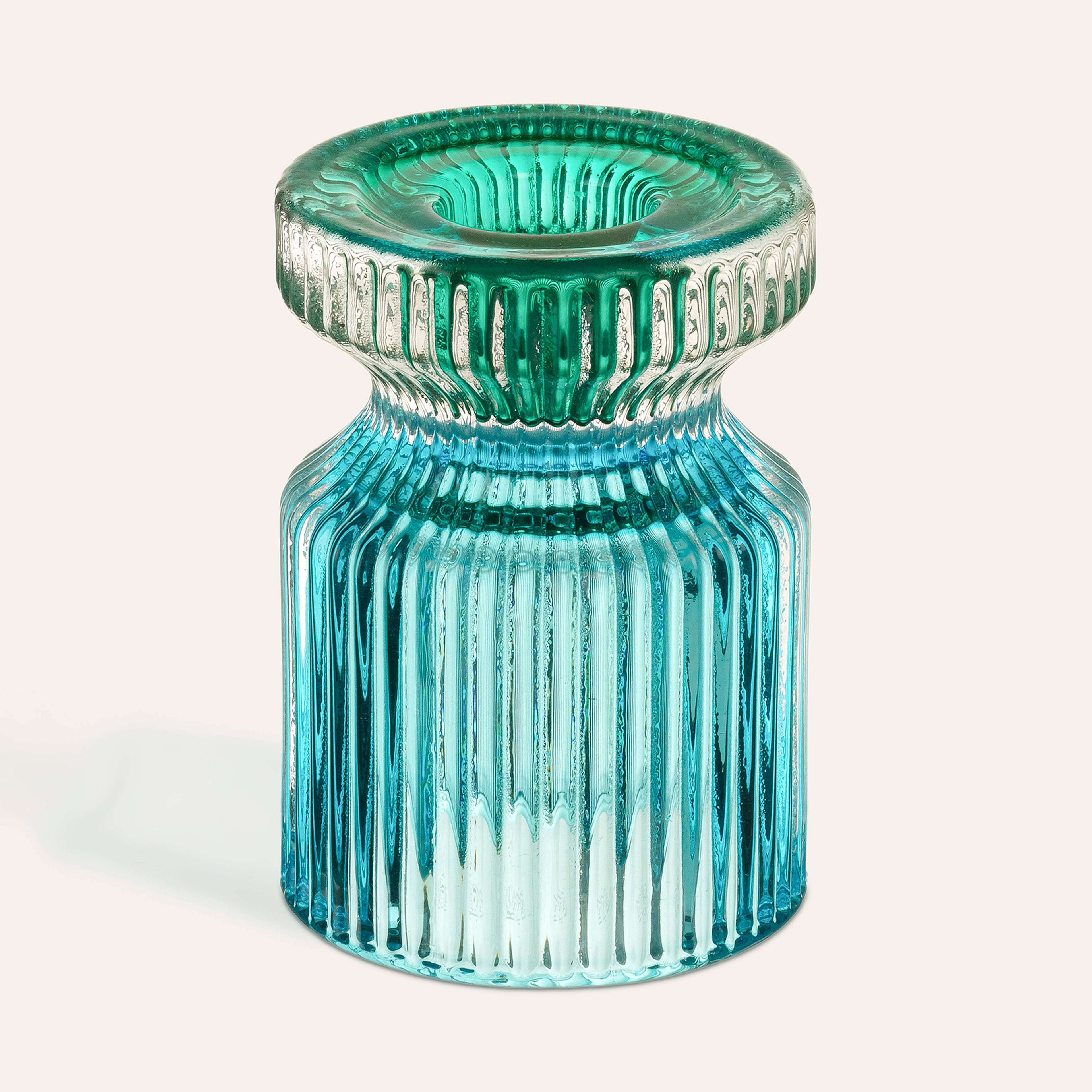 Nanjıng Cam Dekoratif Obje 6x6x8.5 Cm Renkli