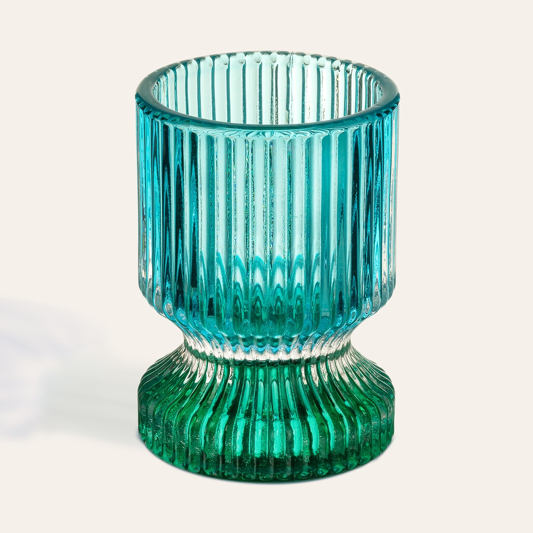 Nanjıng Cam Dekoratif Obje 6x6x8.5 Cm Renkli