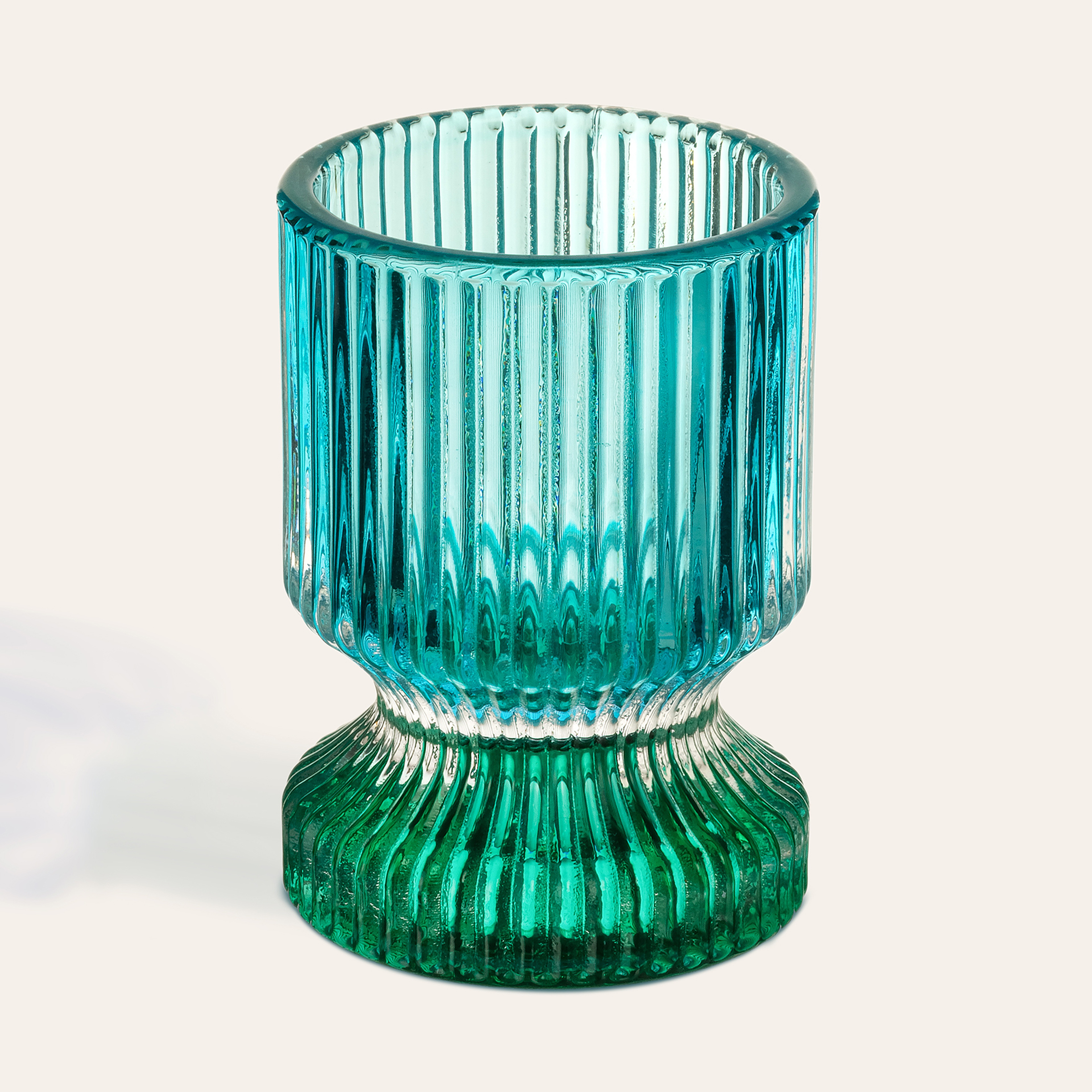 Nanjıng Cam Dekoratif Obje 6x6x8.5 Cm Renkli