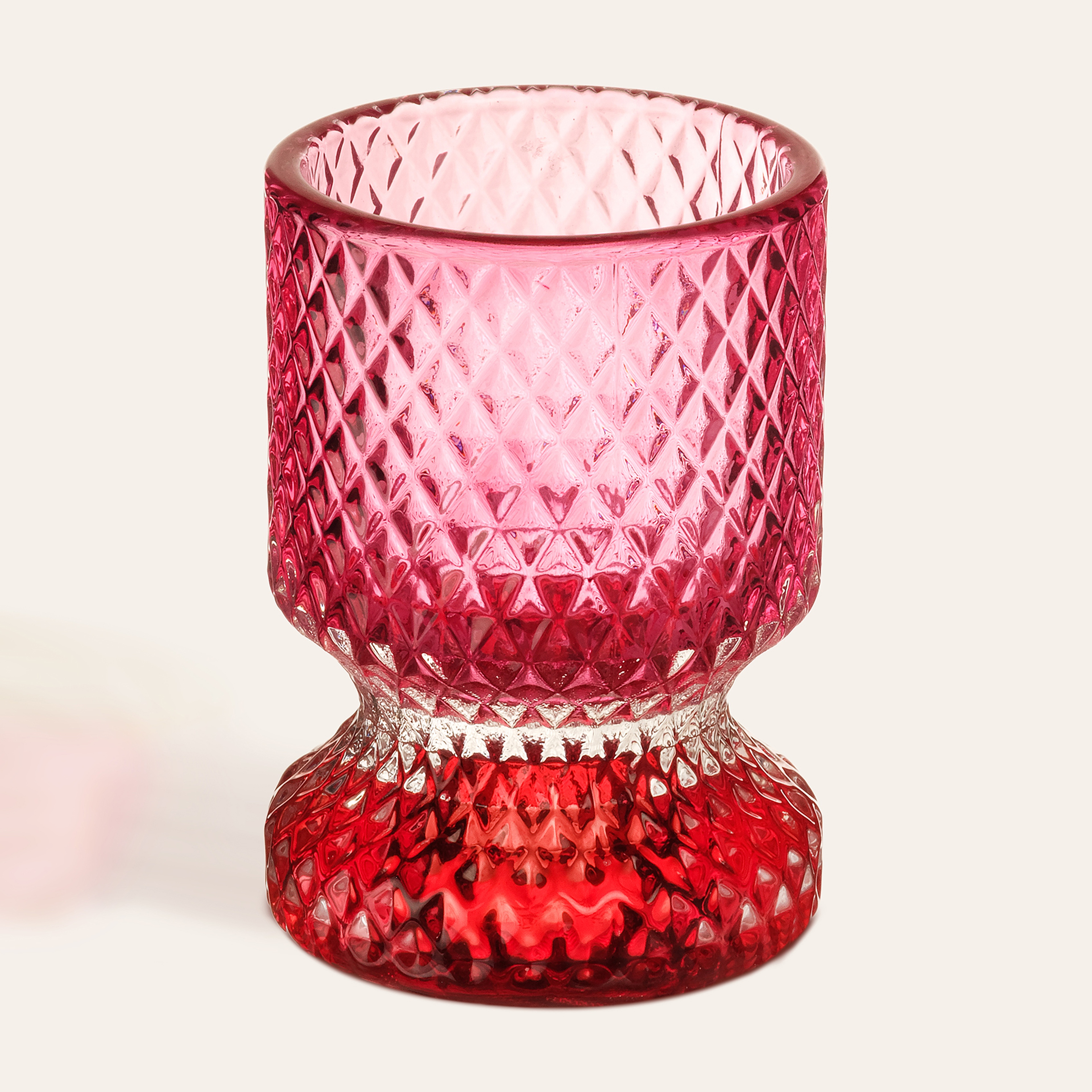 Nanjıng Cam Dekoratif Obje 6x6x8.5 Cm Renkli