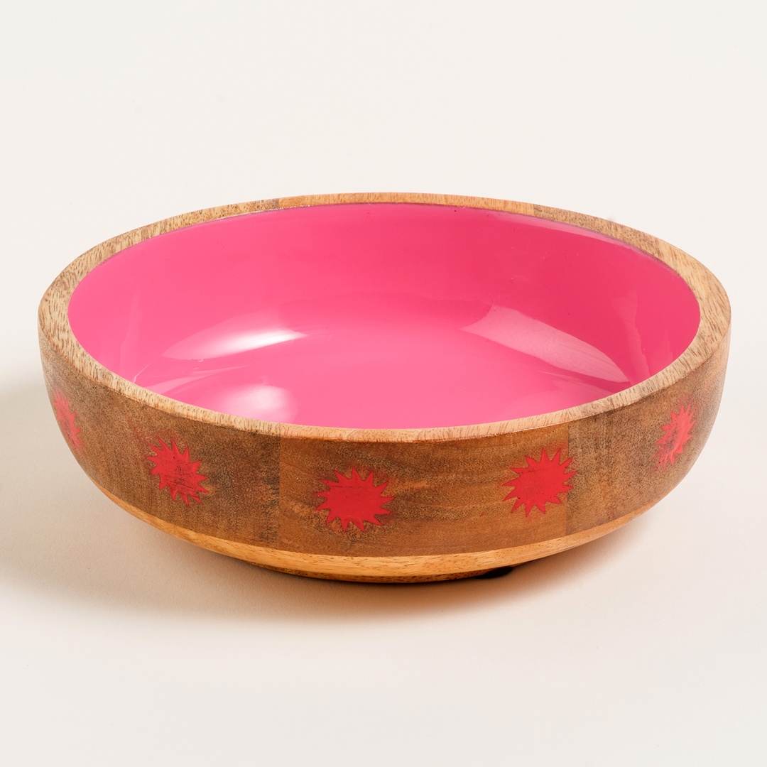 Lakrı Mango Ağacı Kase 22x22x6 Cm