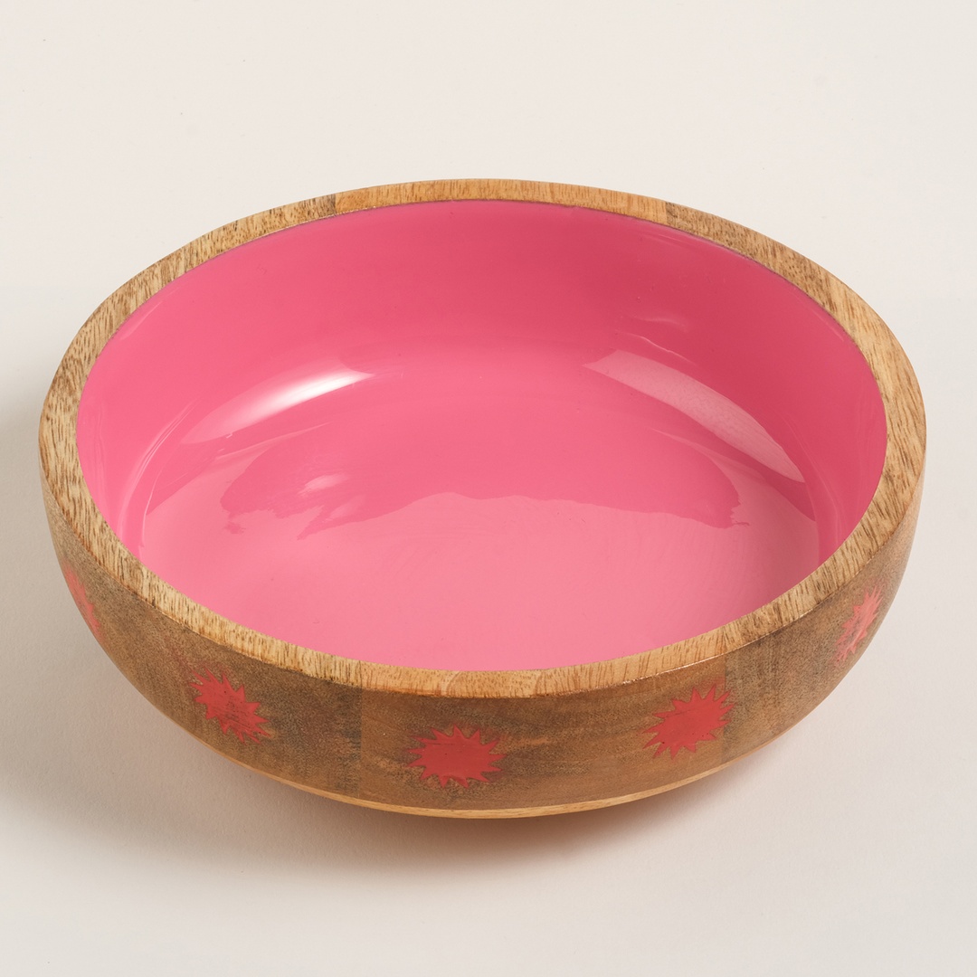 Lakrı Mango Ağacı Kase 22x22x6 Cm