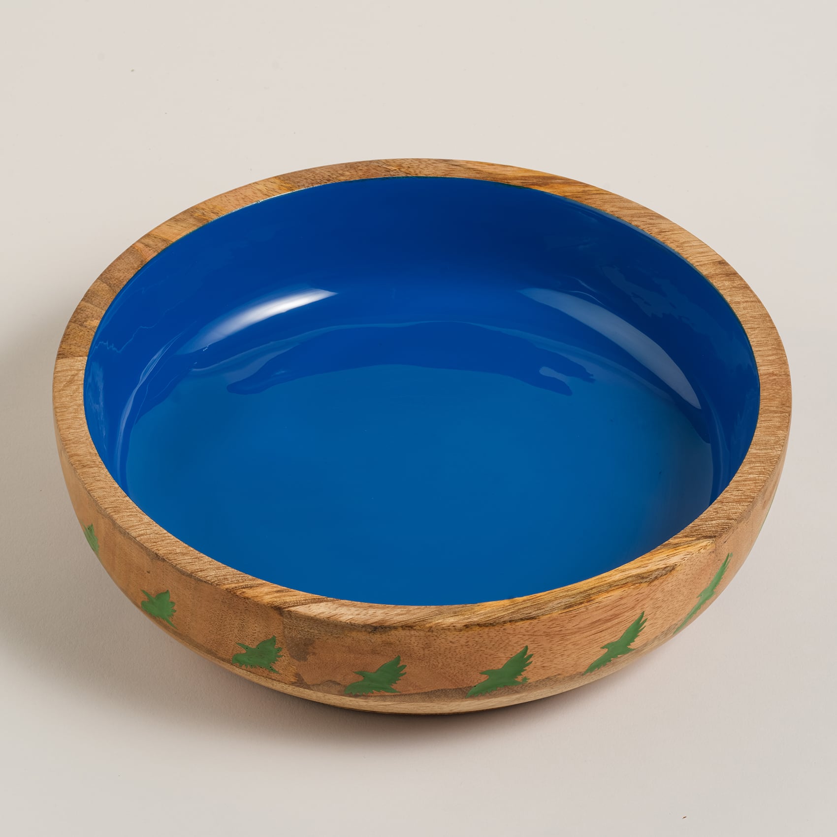 Lakrı Mango Ağacı Kase 26x26x7 Cm