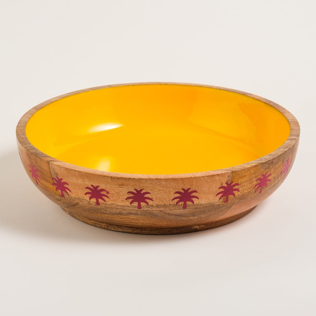 Lakrı Mango Ağacı Kase 30x30x8 Cm