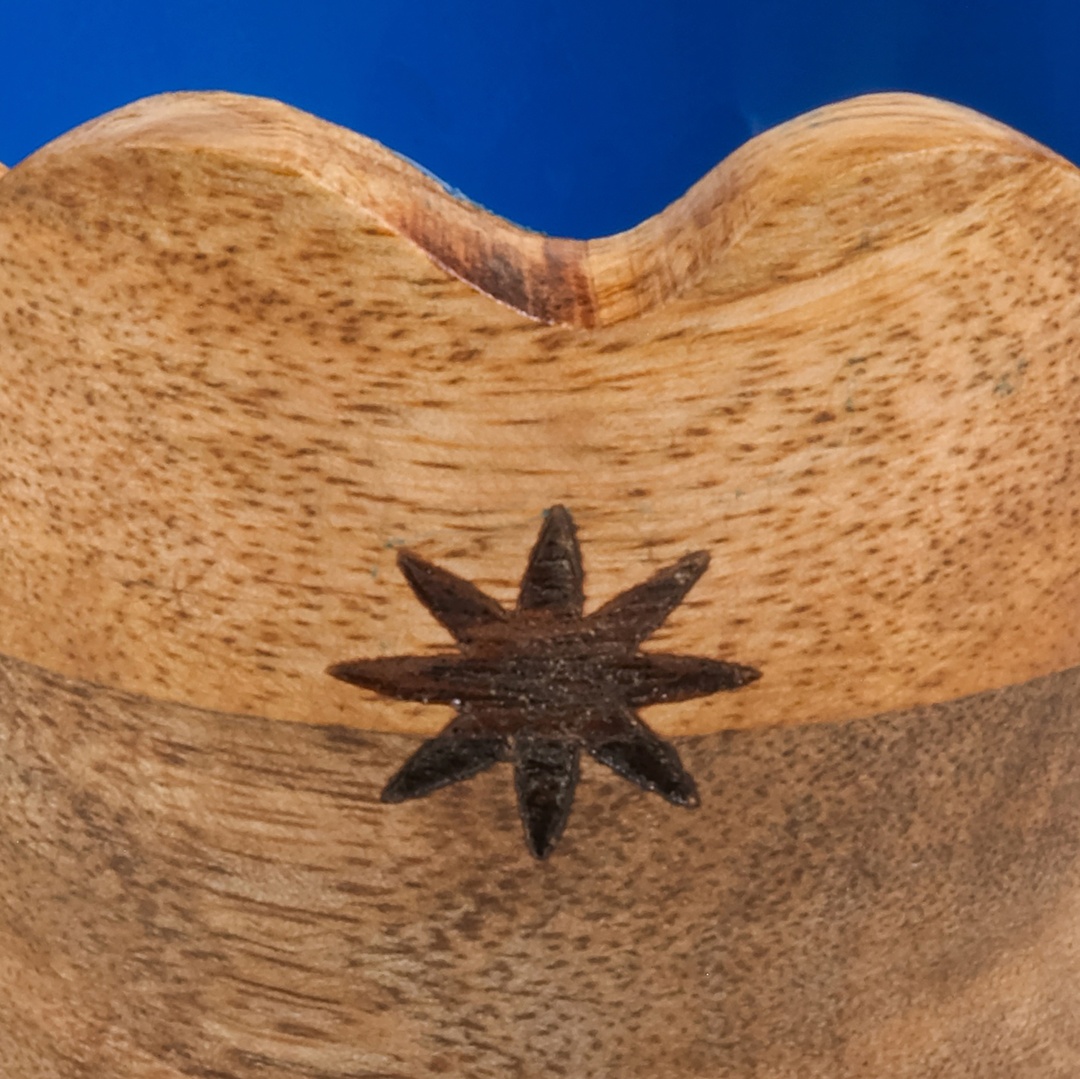 Lakrı Mango Ağacı Çerezlik 8x8x7.5 Cm Lacivert