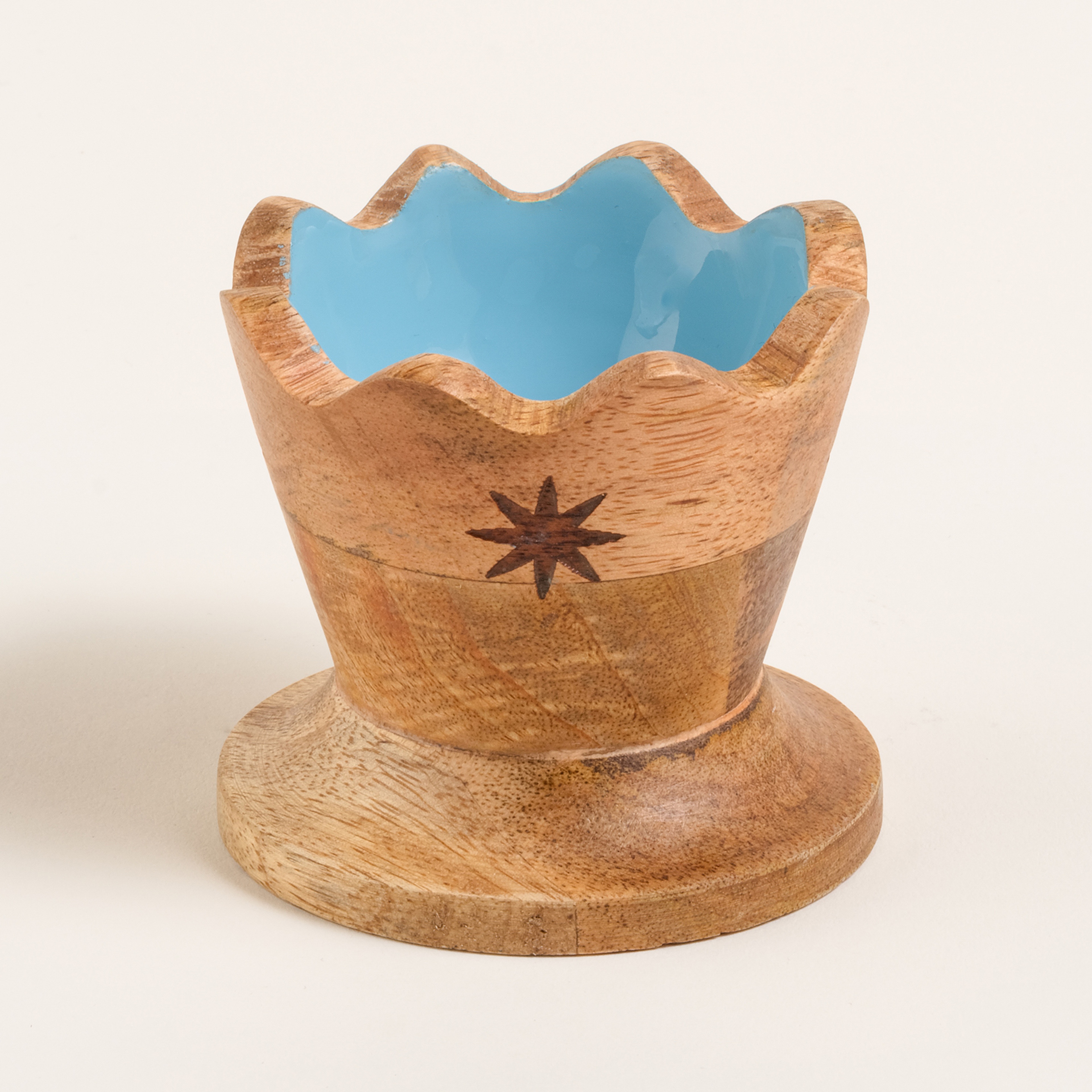 Lakrı Mango Ağacı Çerezlik 8x8x7.5 Cm Mavi