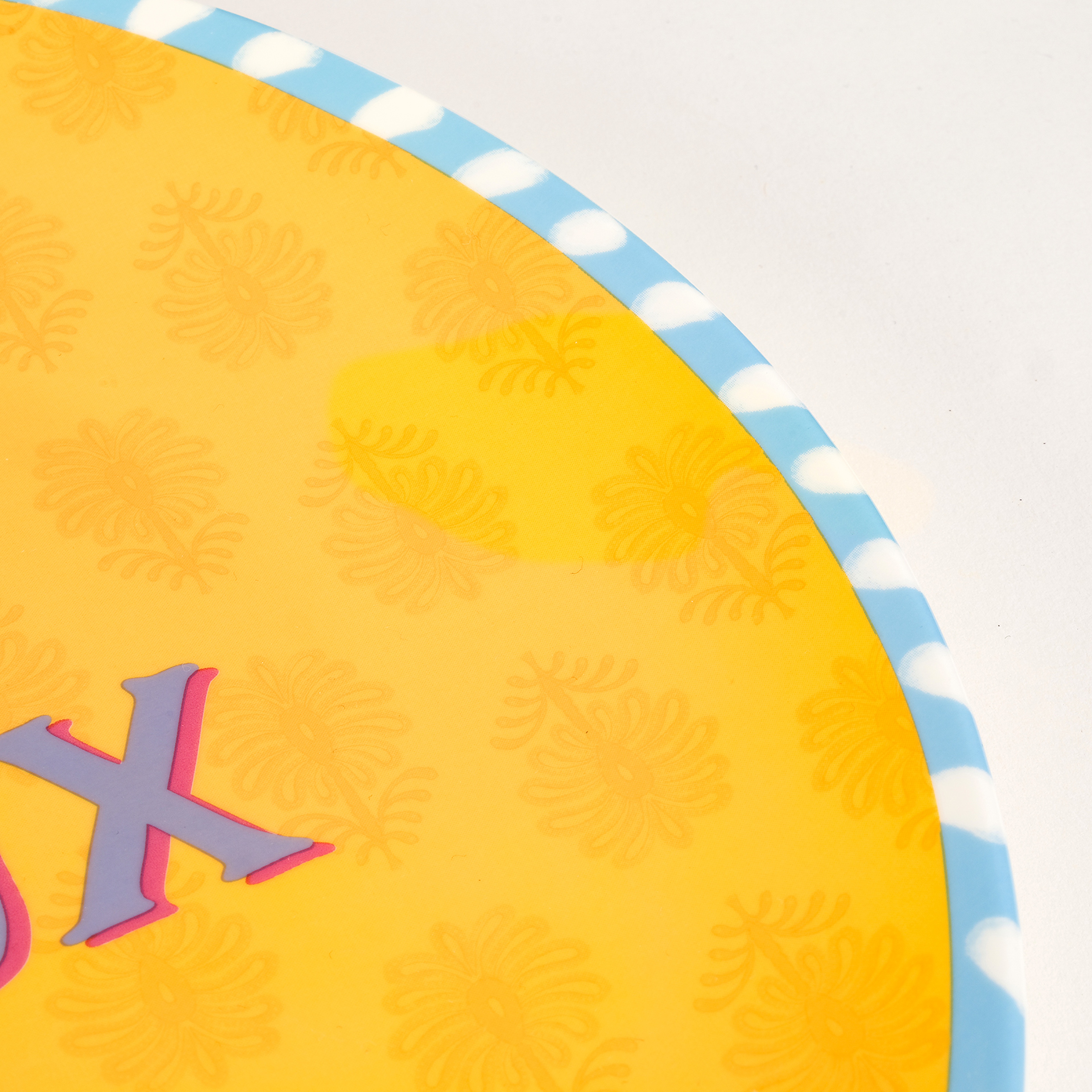 Luohu Porselen Yemek Tabağı 27 Cm Renkli