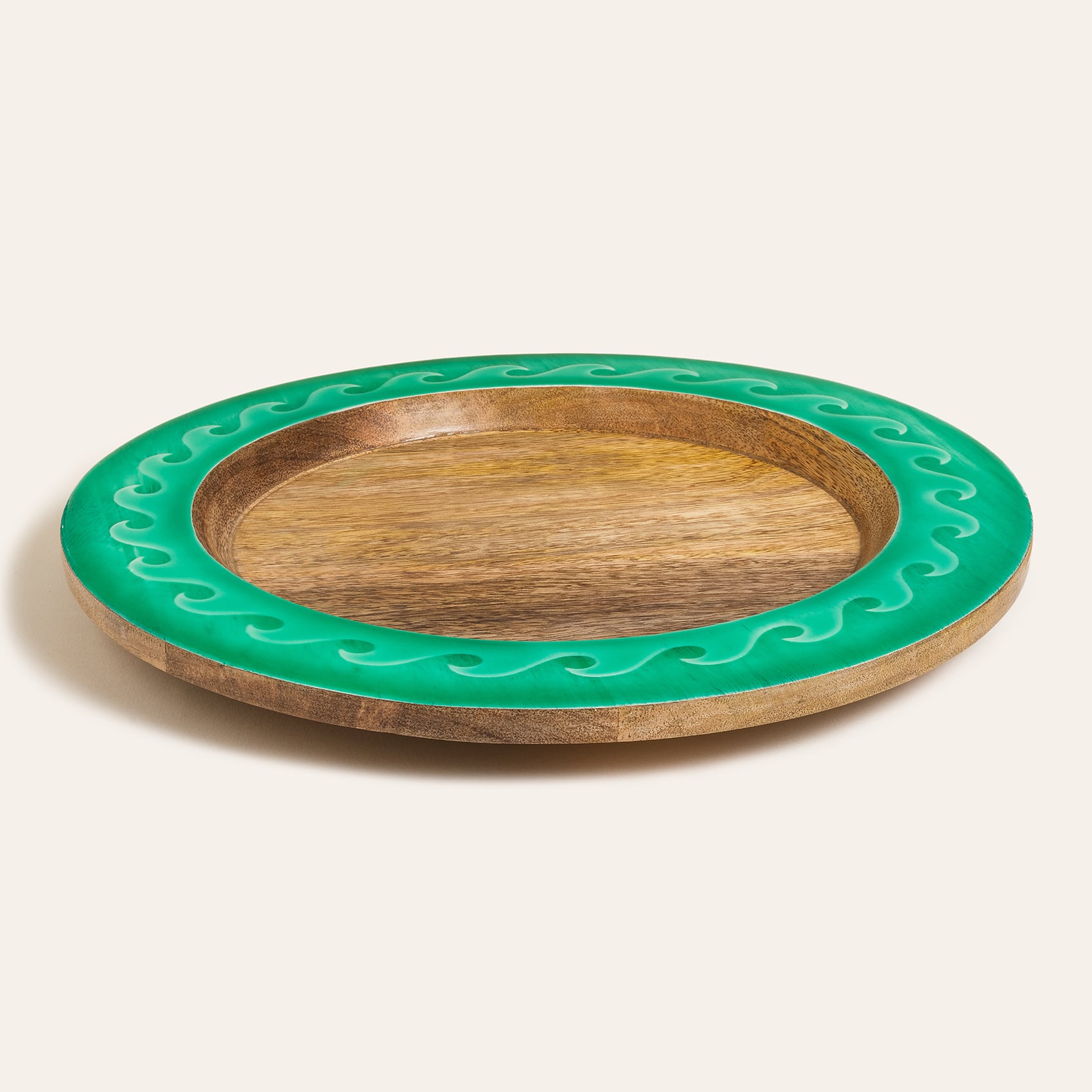 Lakrı Yeşil Mango Ağacı Supla 32x32x2.5 Cm