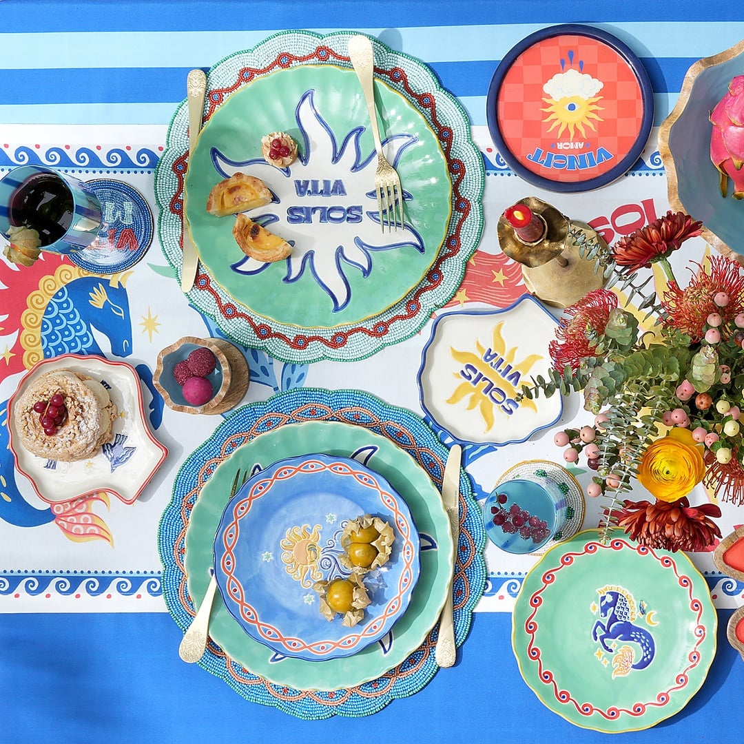 Sanya Seramik Pasta Tabağı 21 Cm