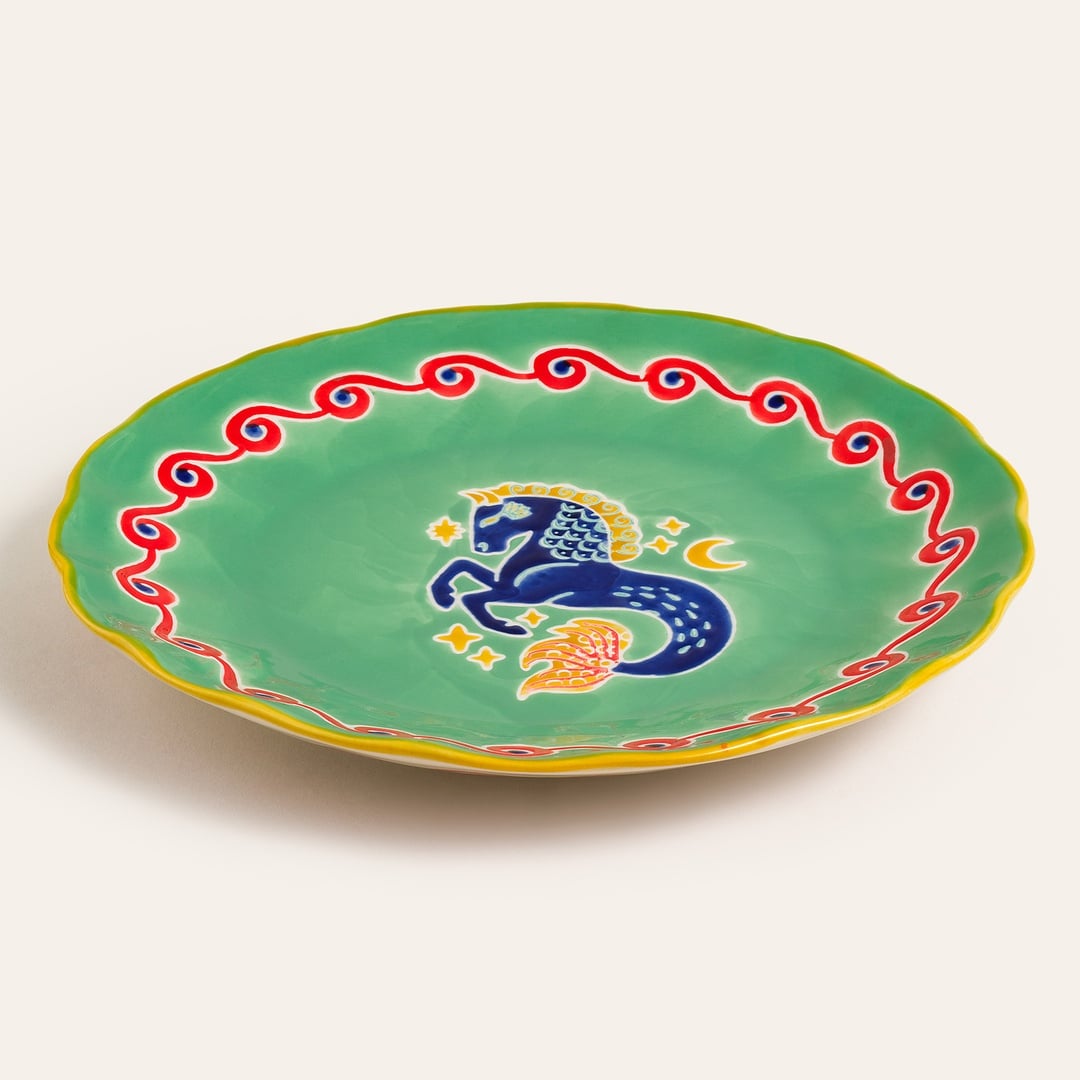 Sanya Seramik Pasta Tabağı 21 Cm