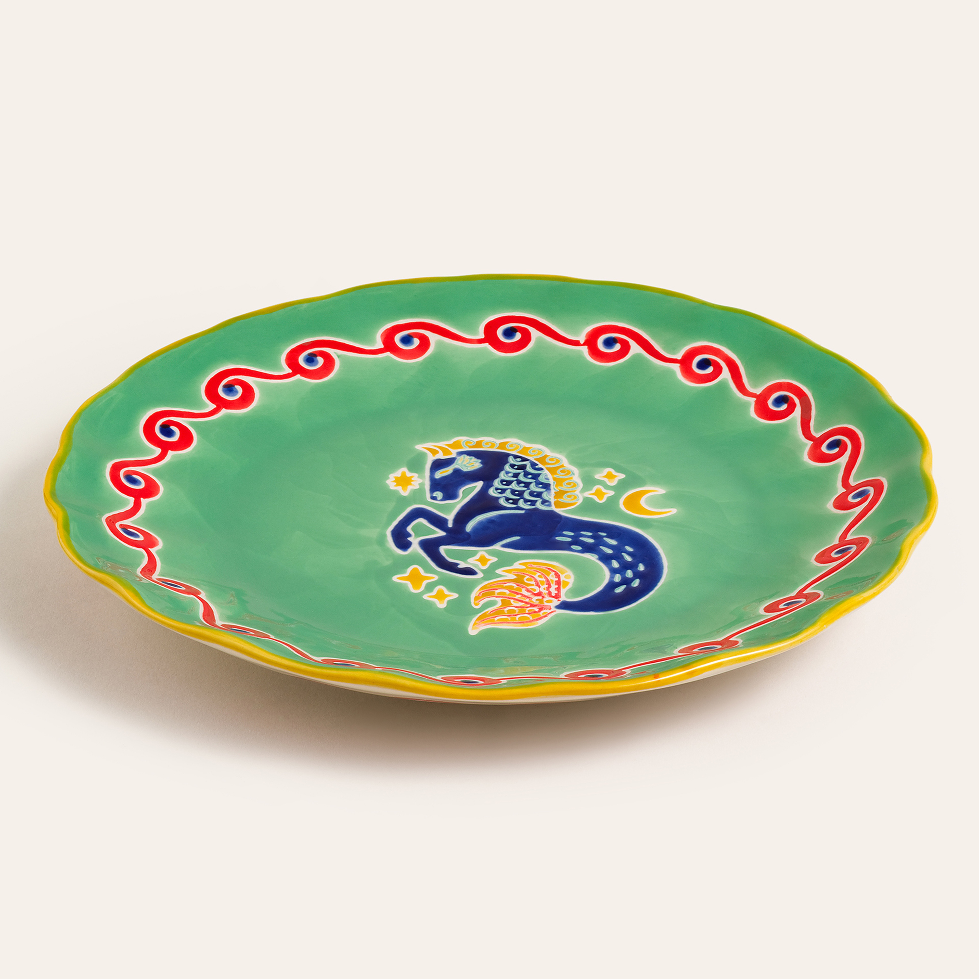 Sanya Seramik Pasta Tabağı 21 Cm
