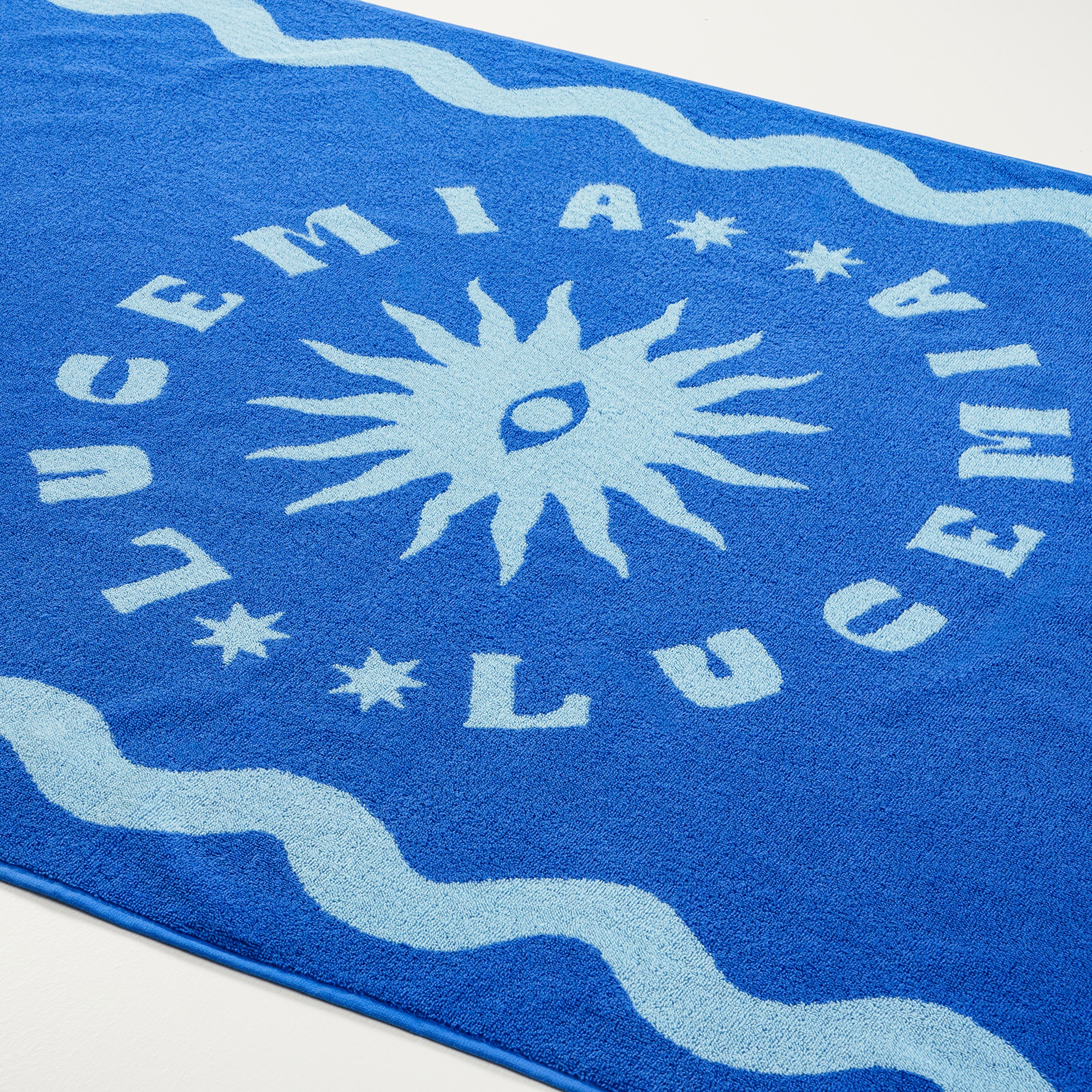 Tabea Pamuk Plaj Havlusu 90x150 Cm Mavi