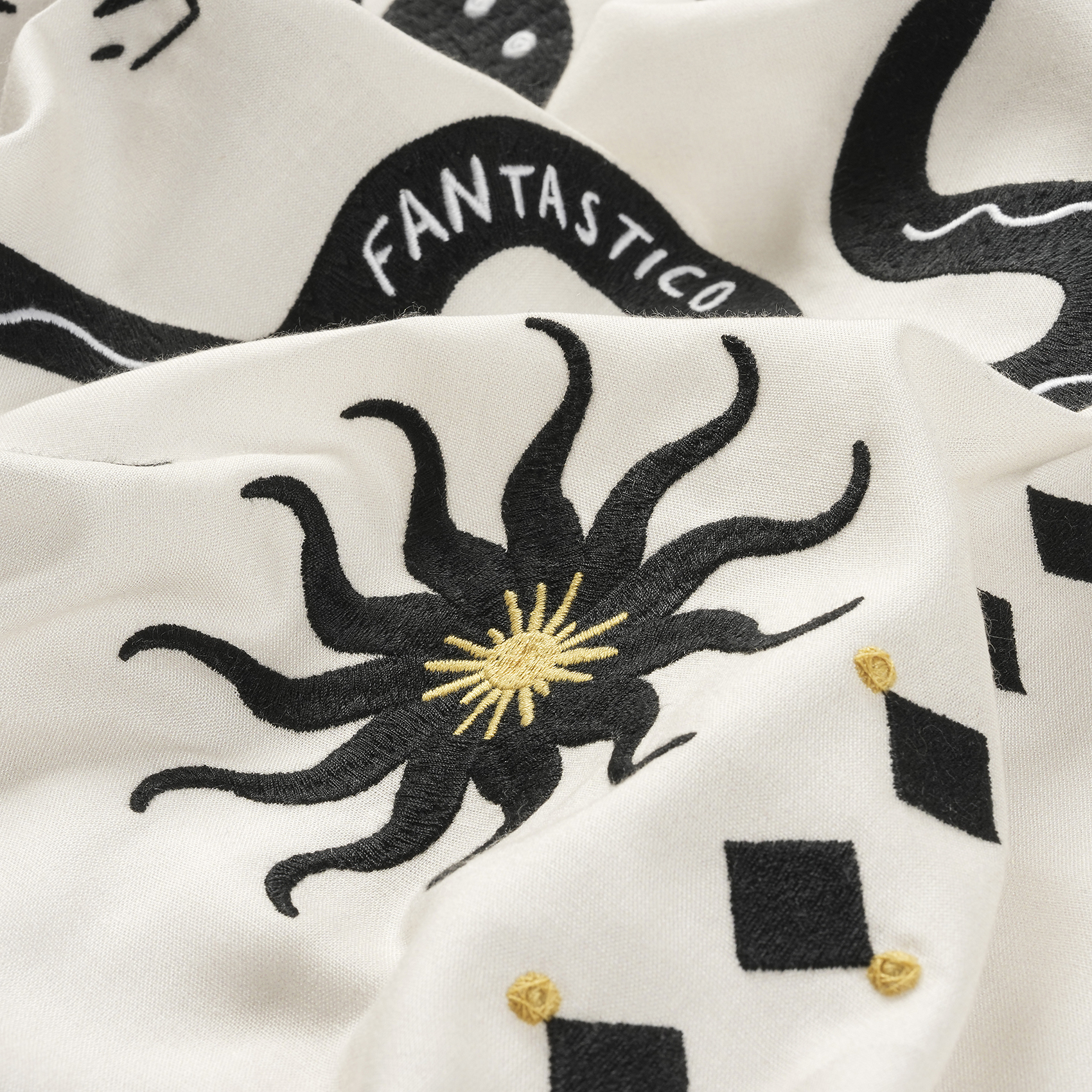 Kadmos Ekru Tek Kişilik Tencel Nevresim Takımı