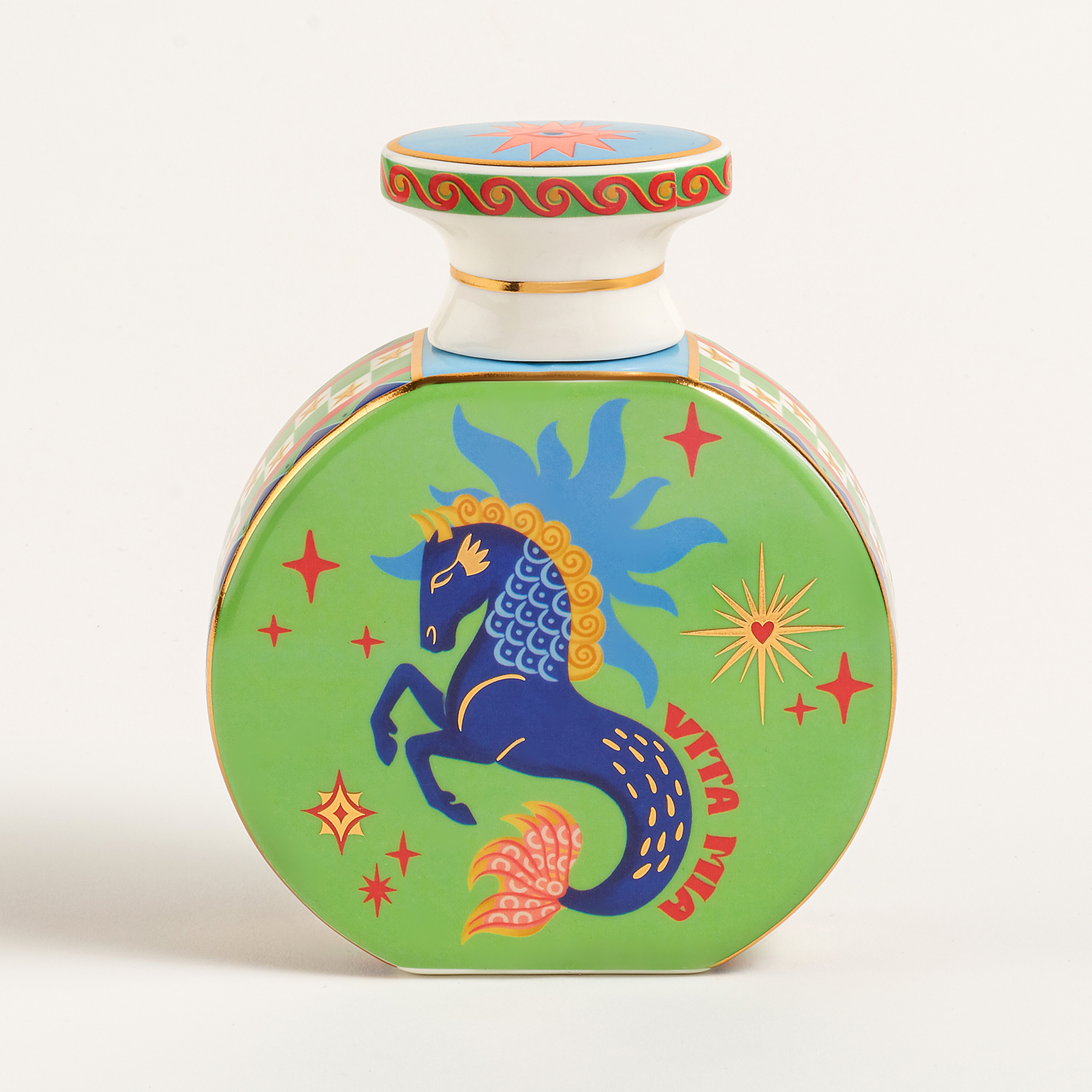 Shekou Renkli Porselen Dekoratif Obje 375 Ml