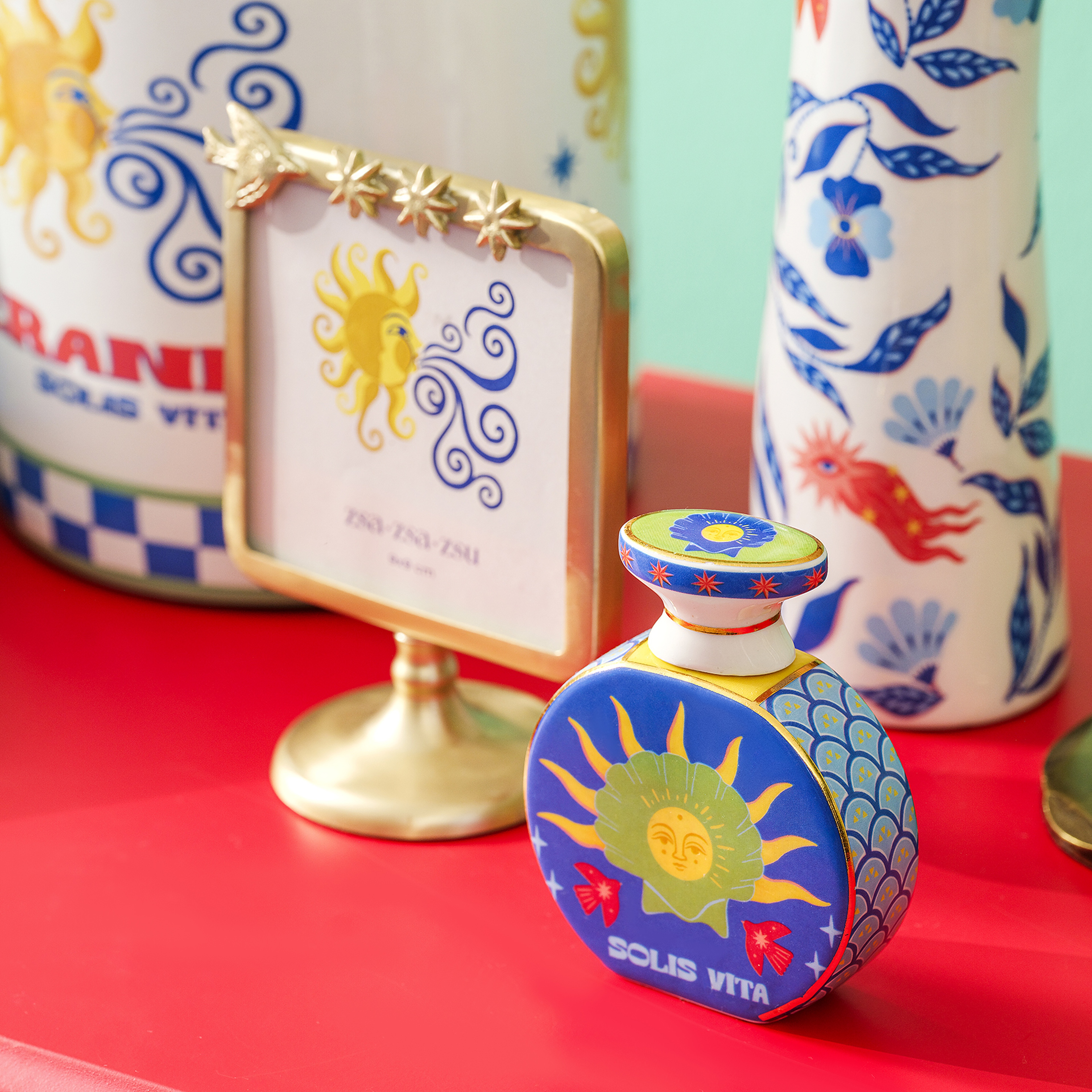 Shekou Renkli Porselen Dekoratif Obje 100 Ml