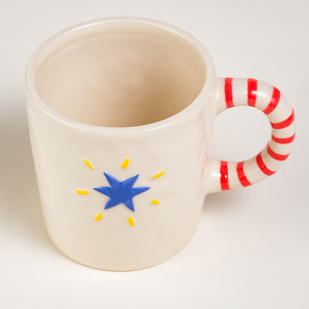 Sımıng Stoneware Kupa 285 Ml Kırmızı