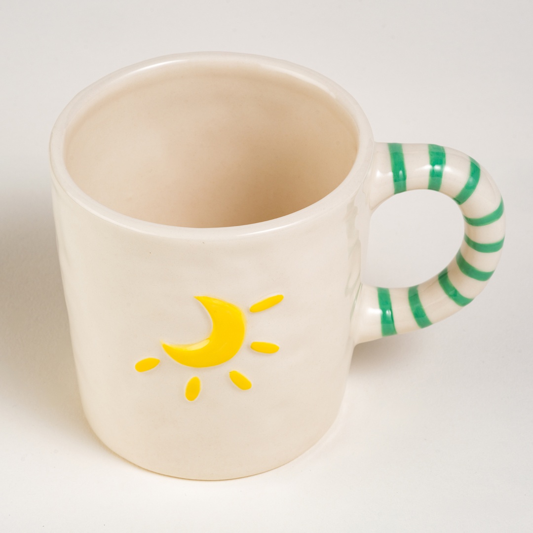 Sımıng Stoneware Kupa 285 Ml Yeşil