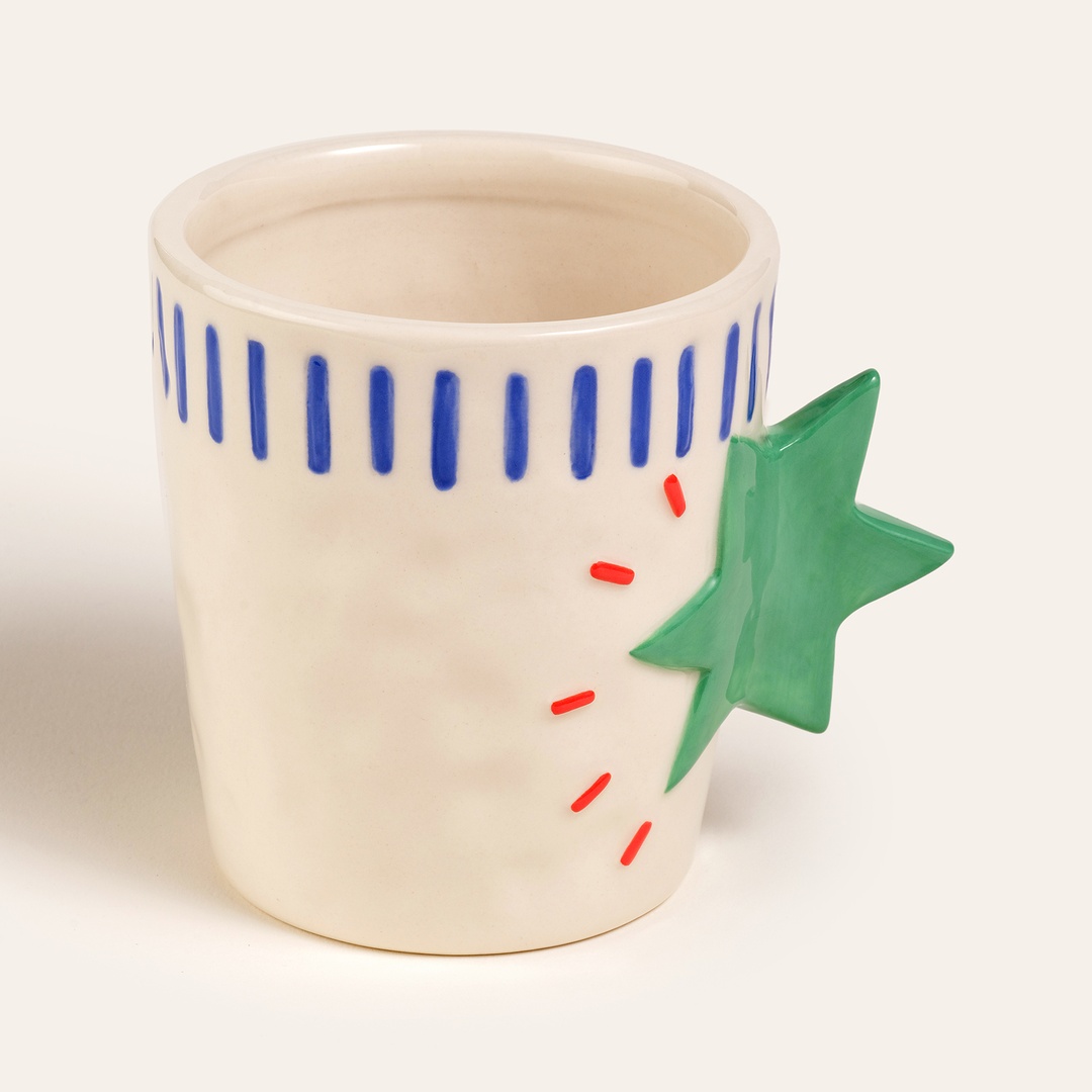 Sımıng Stoneware Kupa 285 Ml Yeşil