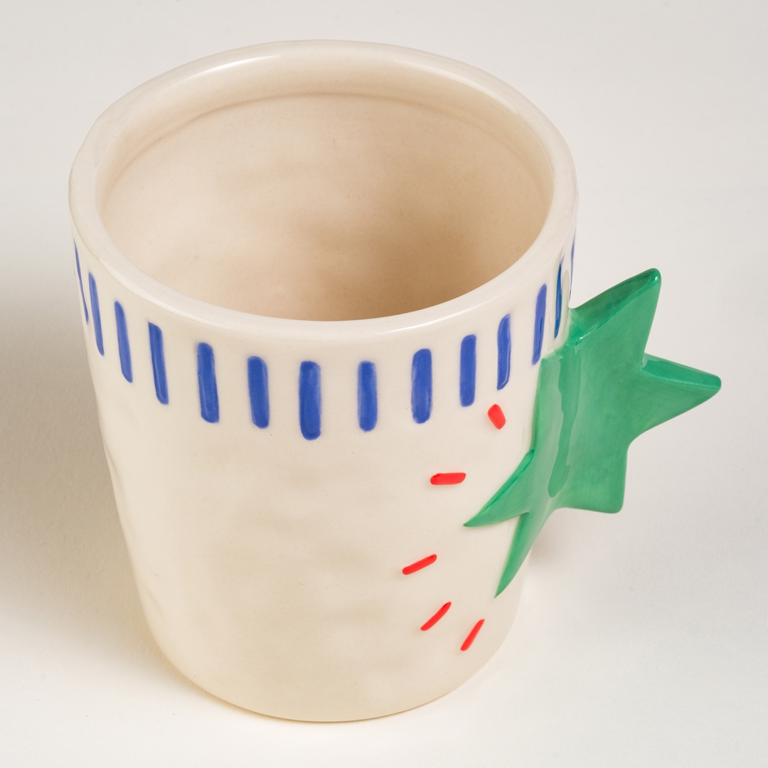 Sımıng Stoneware Kupa 285 Ml Yeşil