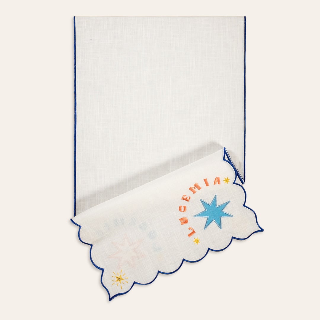 Nilüfer Ekru Runner 50x180 Cm