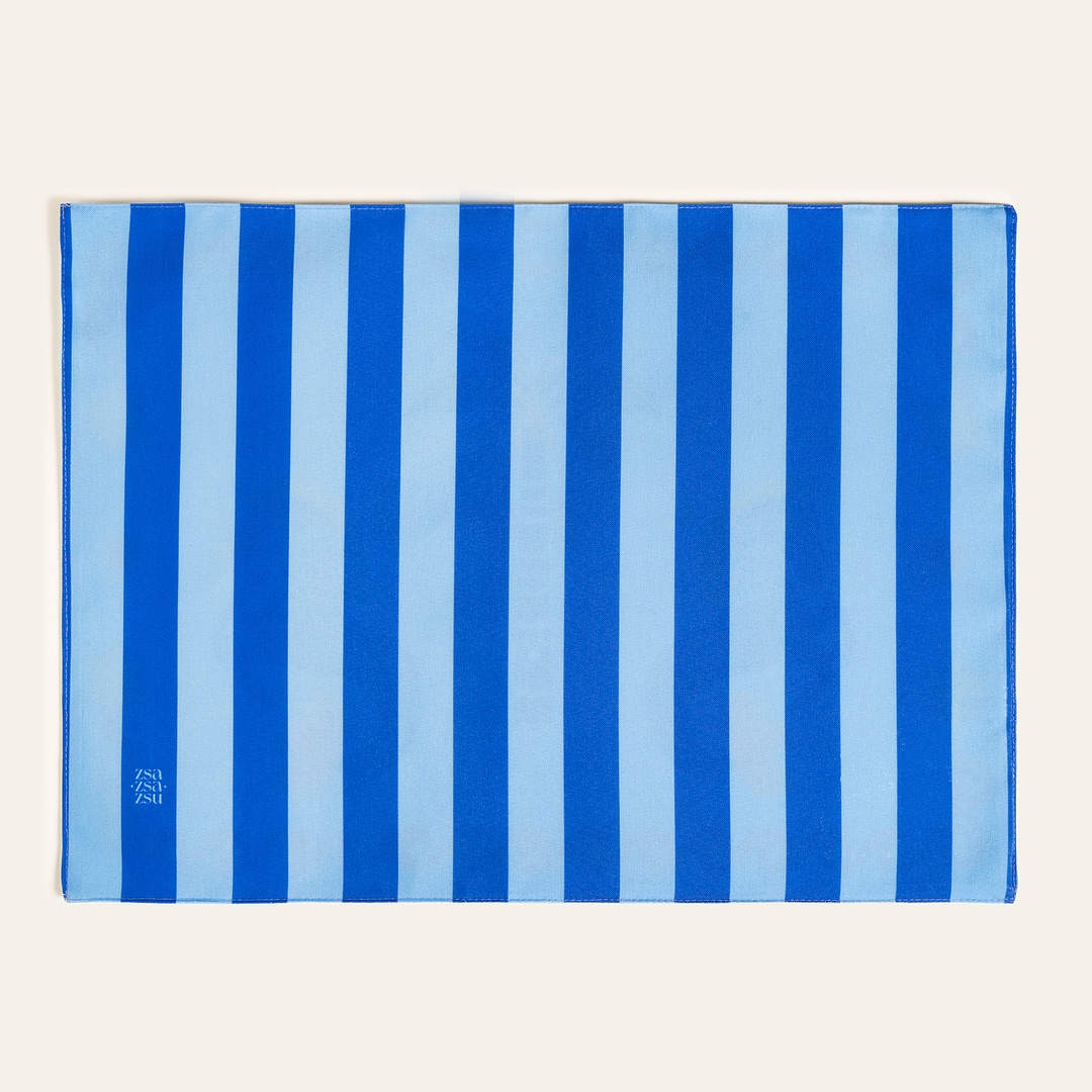 Nilüfer Mavi Amerikan Servis 35x50 Cm