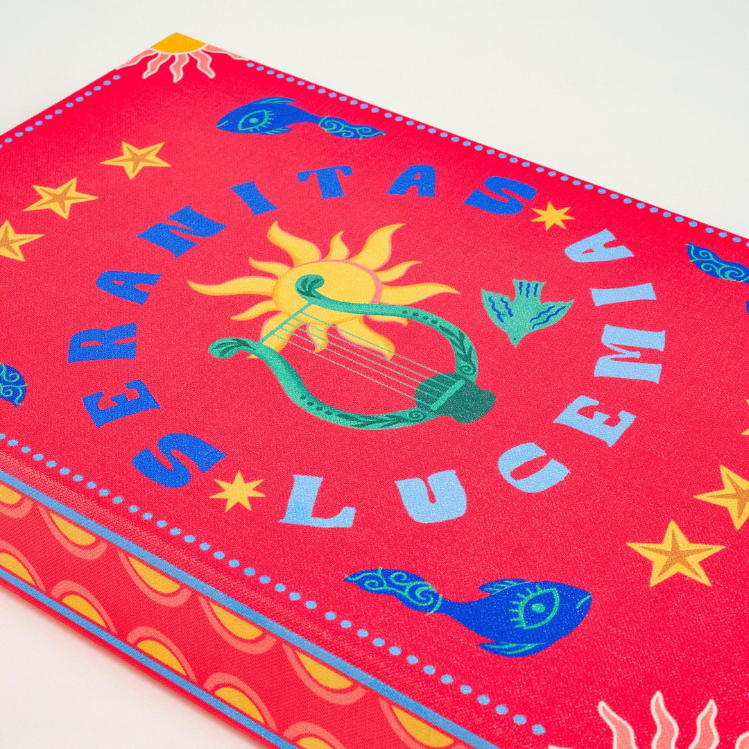 Olbıa Kanvas - Polistren - Kadife Dekoratif Kutu 19x30 Cm Kırmızı